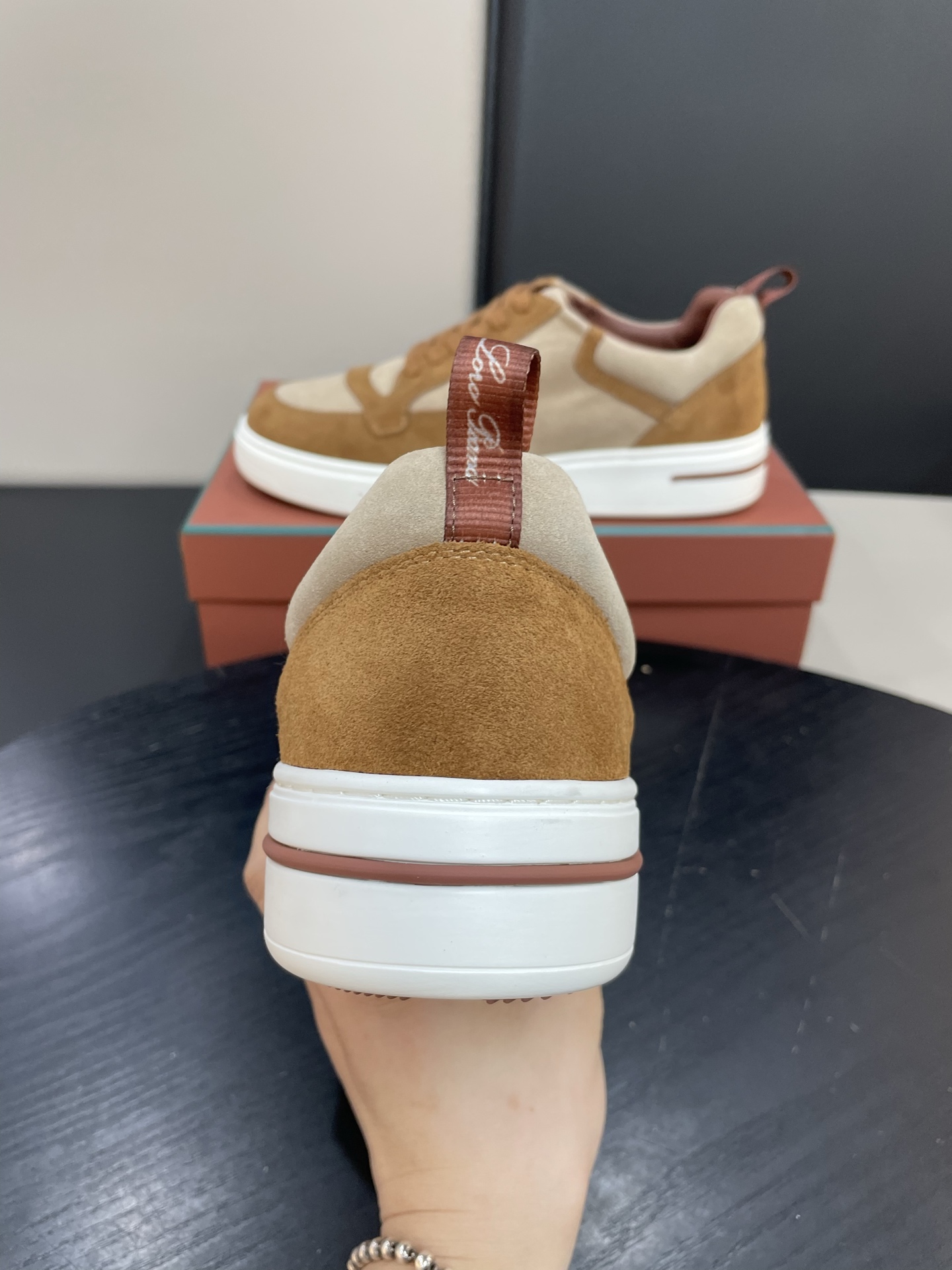 Loro Piana Weekend Walk Sneakers: Waterproof Suede Leather Casual Shoes 6 i1755252478925 9934 0 5