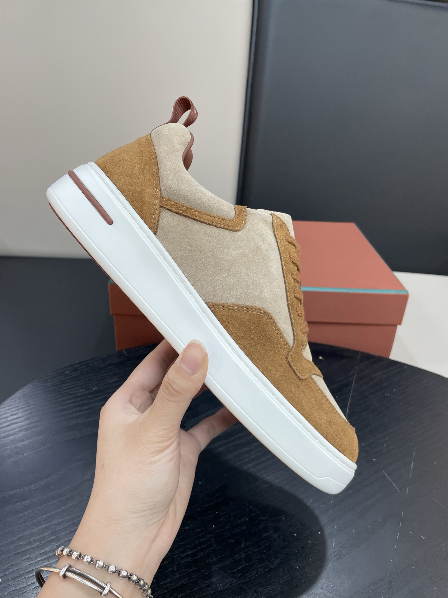 Loro Piana Weekend Walk Sneakers: Waterproof Suede Leather Casual Shoes 1 i1755252479016 5698 0 0