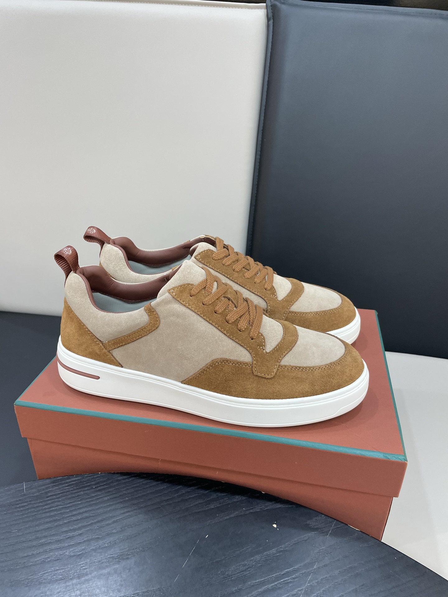 Loro Piana Weekend Walk Sneakers: Waterproof Suede Leather Casual Shoes 9 i1755252479034 3731 0 8