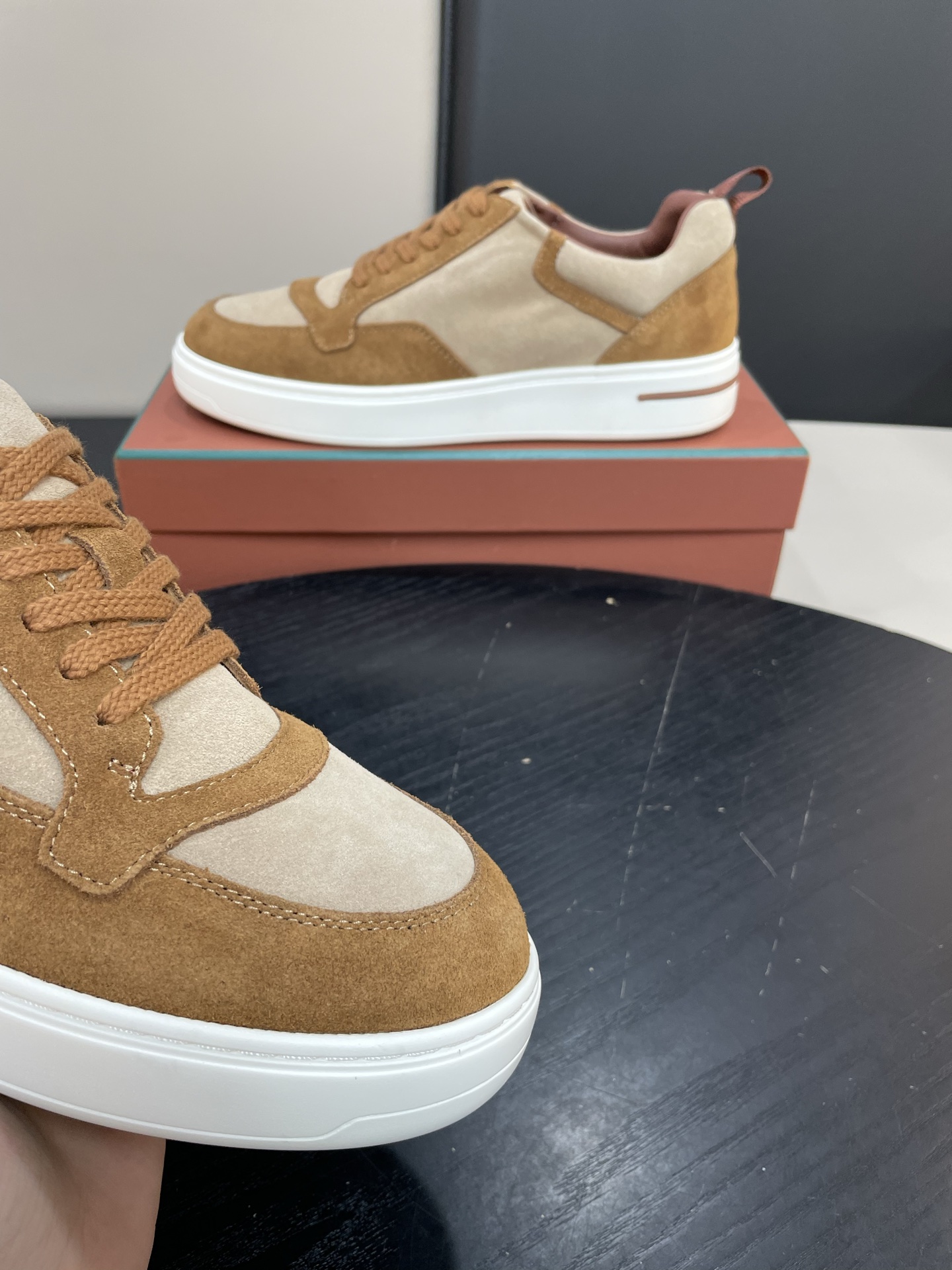Loro Piana Weekend Walk Sneakers: Waterproof Suede Leather Casual Shoes 4 i1755252481294 8577 0 3