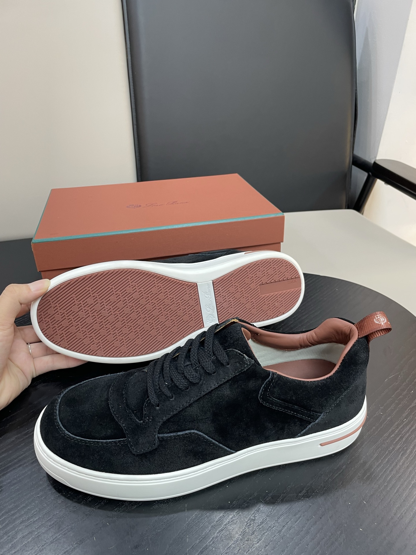 Loro Piana Weekend Walk Sneakers: Waterproof Suede Leather Comfort Shoes 4 i1755252534594 4514 0 2