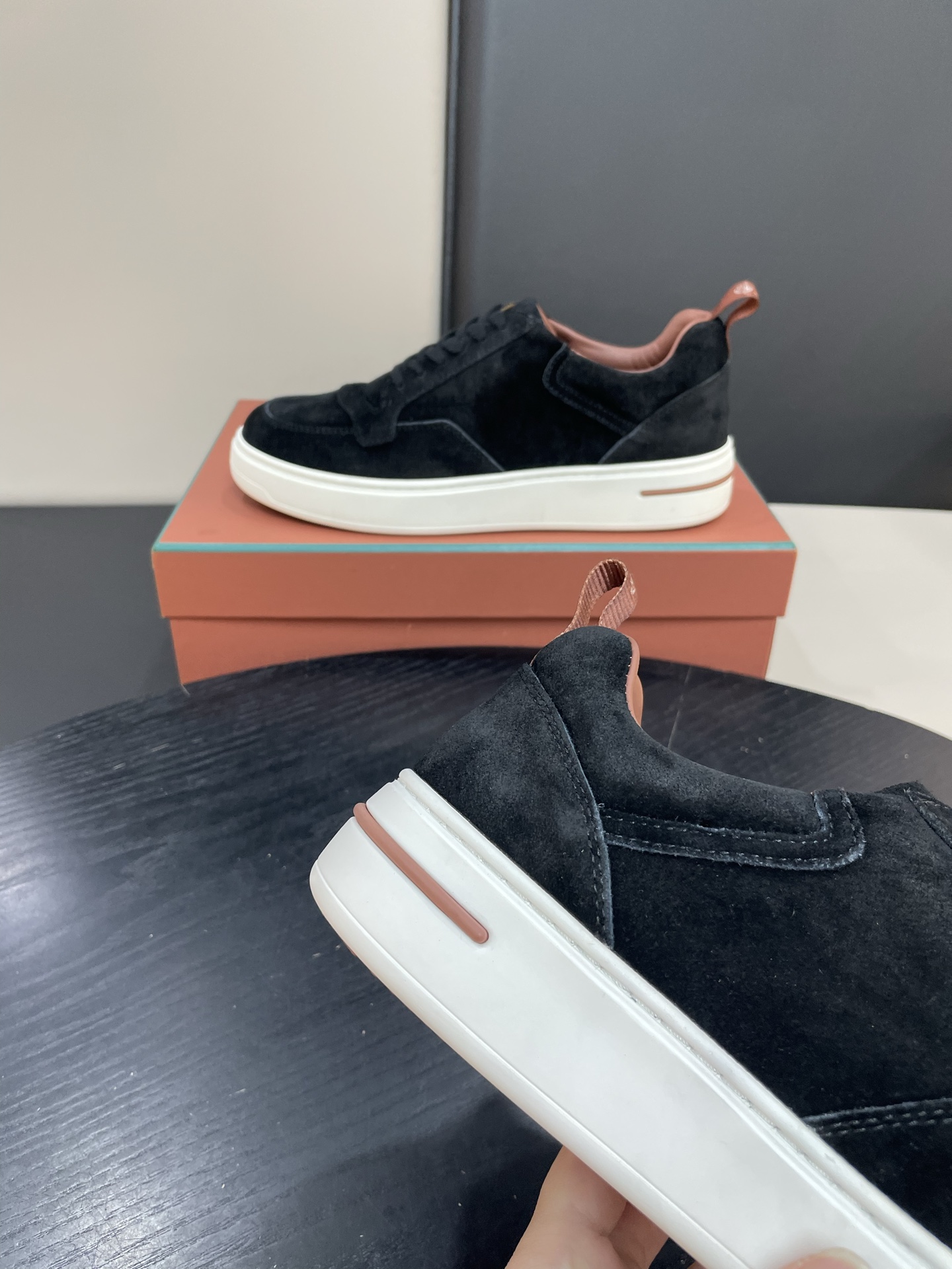 Loro Piana Weekend Walk Sneakers: Waterproof Suede Leather Comfort Shoes 6 i1755252534705 3479 0 4