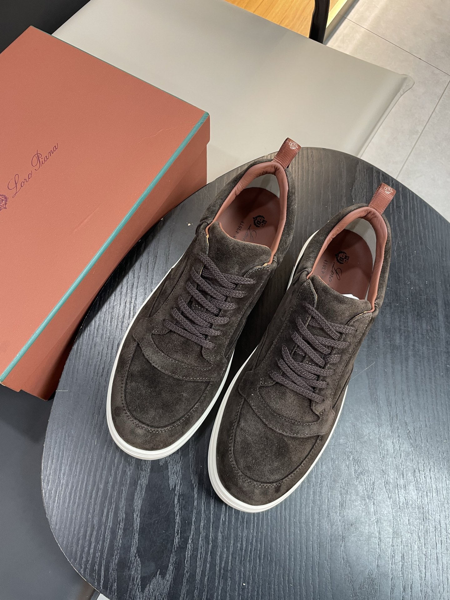 Loro Piana Weekend Walk Men's Suede Sneakers Waterproof Thick Sole Shoes 3 i1755252552200 2026 0 1