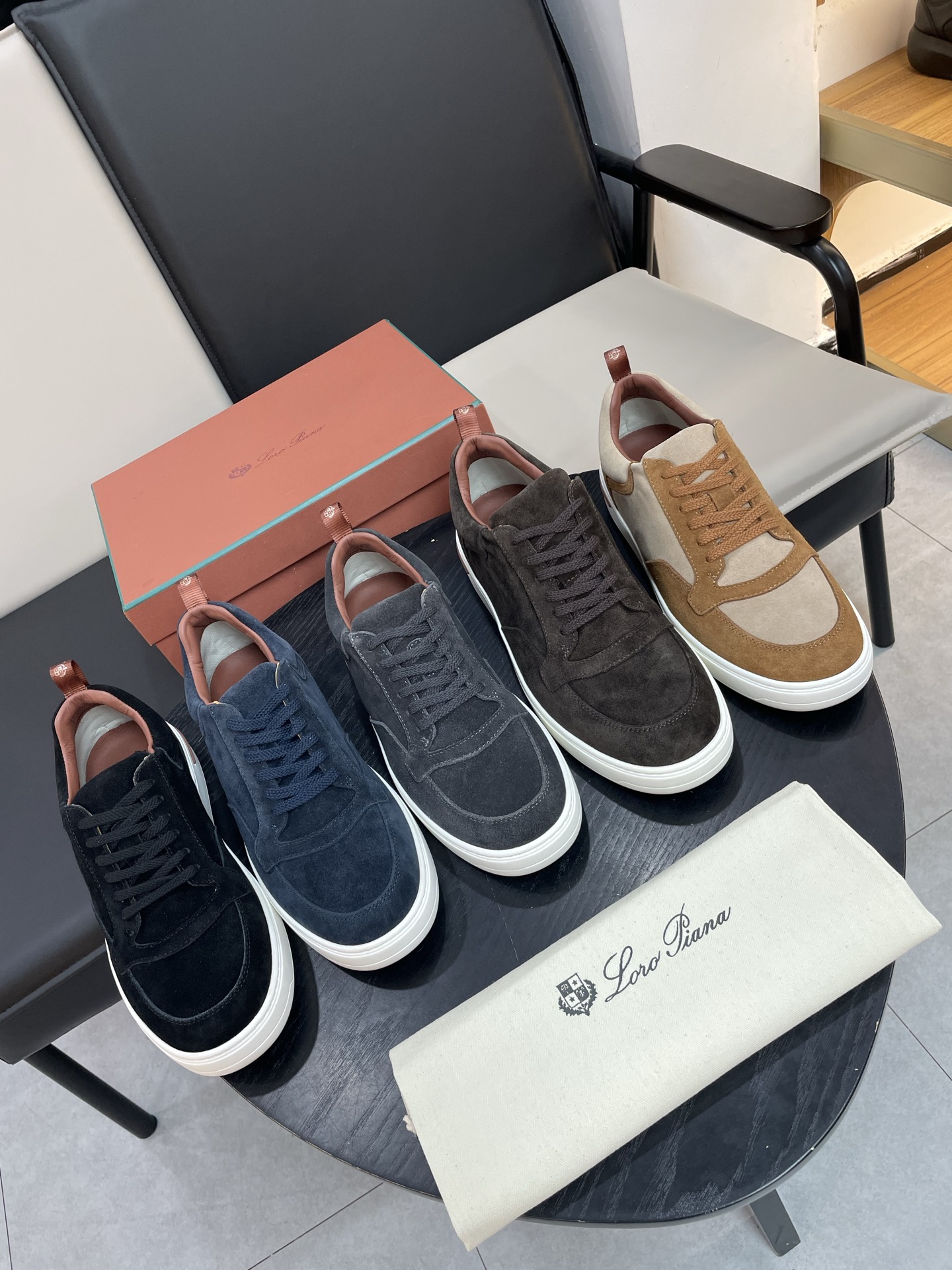 Loro Piana Weekend Walk Suede Sneakers - Waterproof & Comfortable 1 i1755252603104 3062 0 0