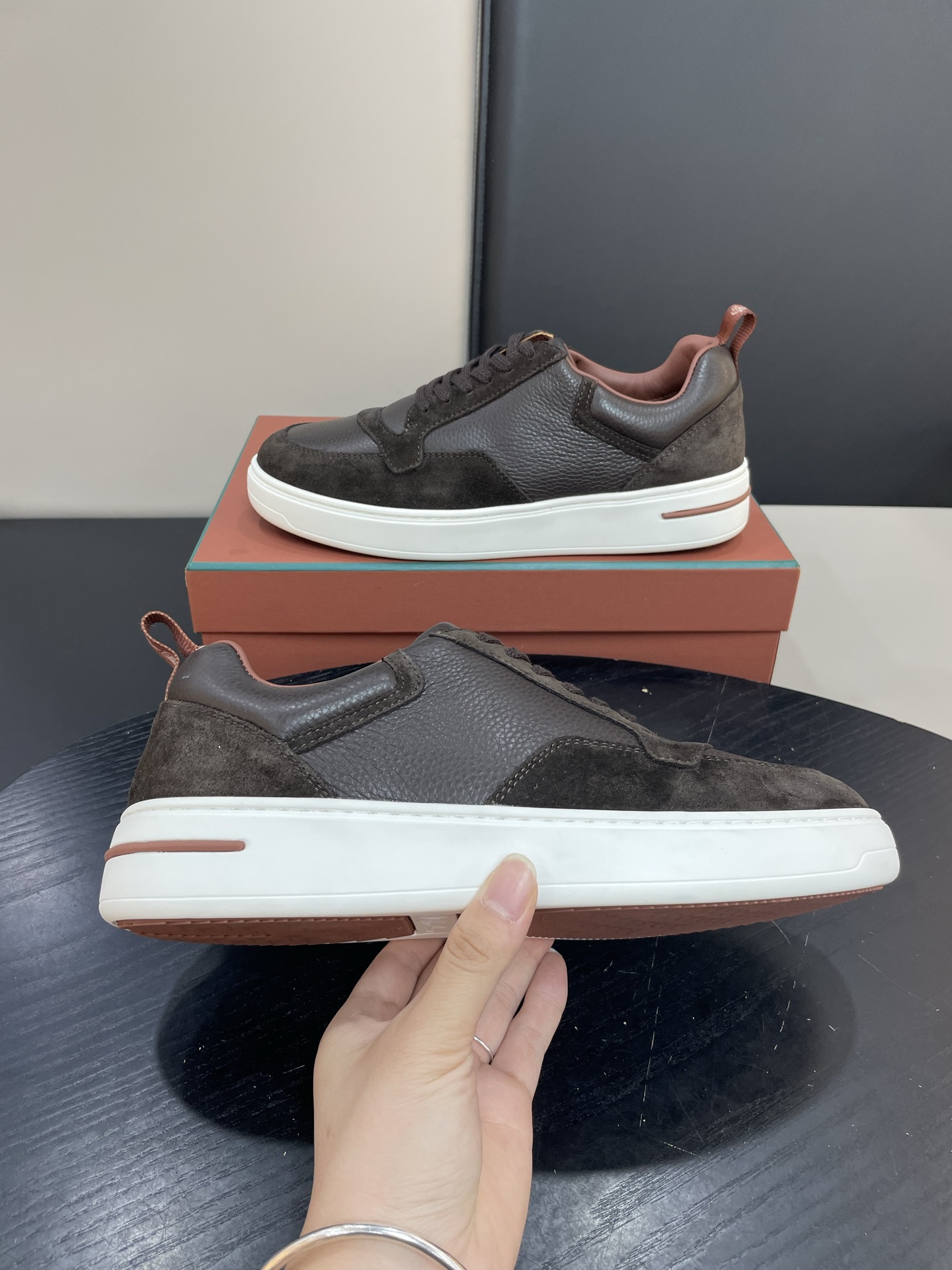 Loro Piana Weekend Walk Sneakers: Waterproof Suede & Leather Sneakers for Men 7 i1755252627017 1661 0 6