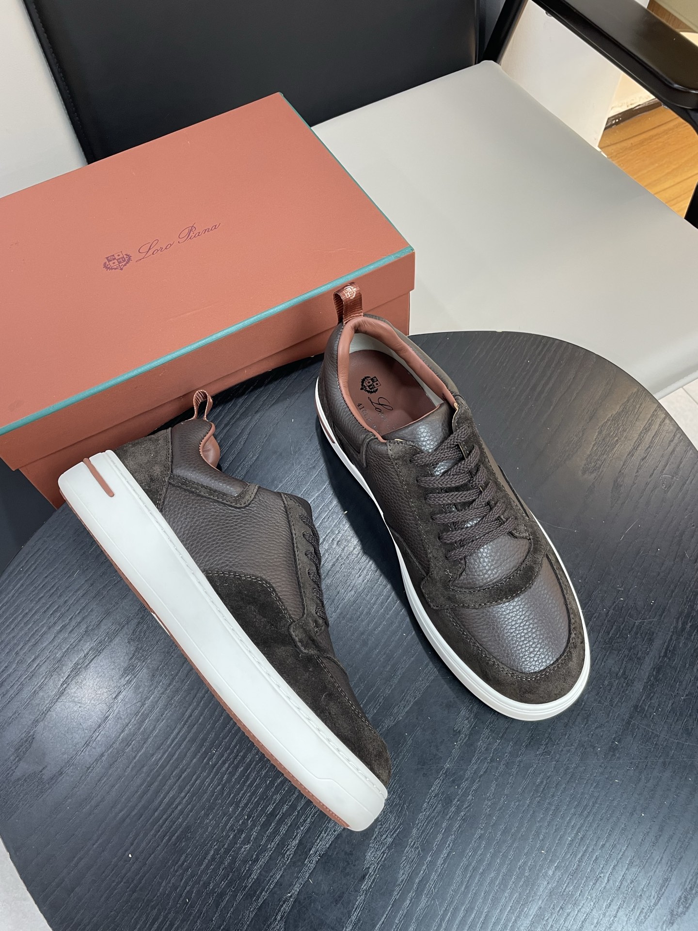 Loro Piana Weekend Walk Sneakers: Waterproof Suede & Leather Sneakers for Men 8 i1755252629202 2206 0 7