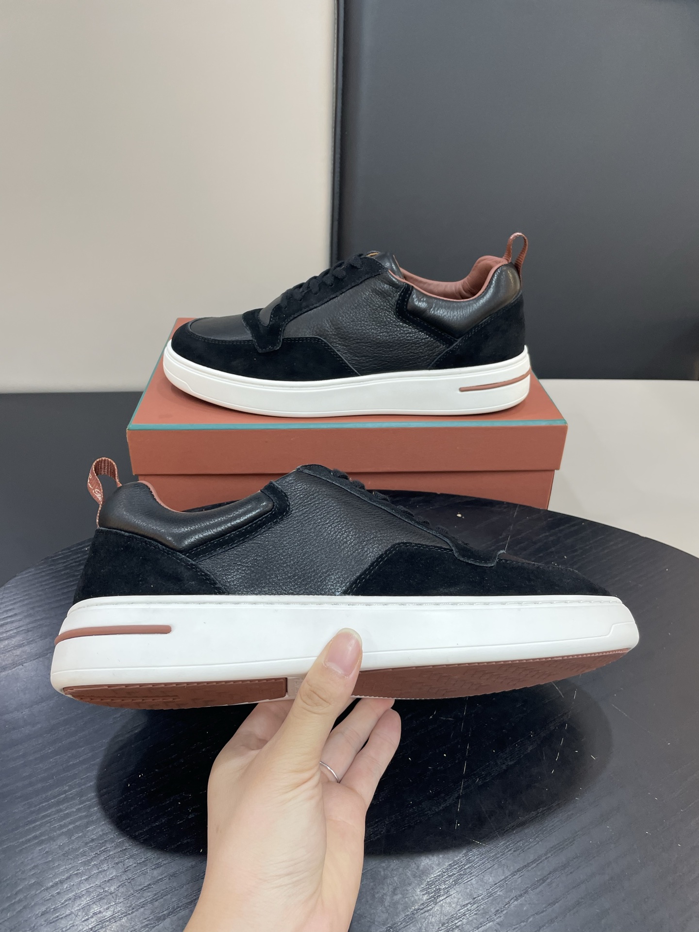 Loro Piana Weekend Walk Sneakers - Waterproof Suede and Leather Men's Shoes 8 i1755252638970 1934 0 6