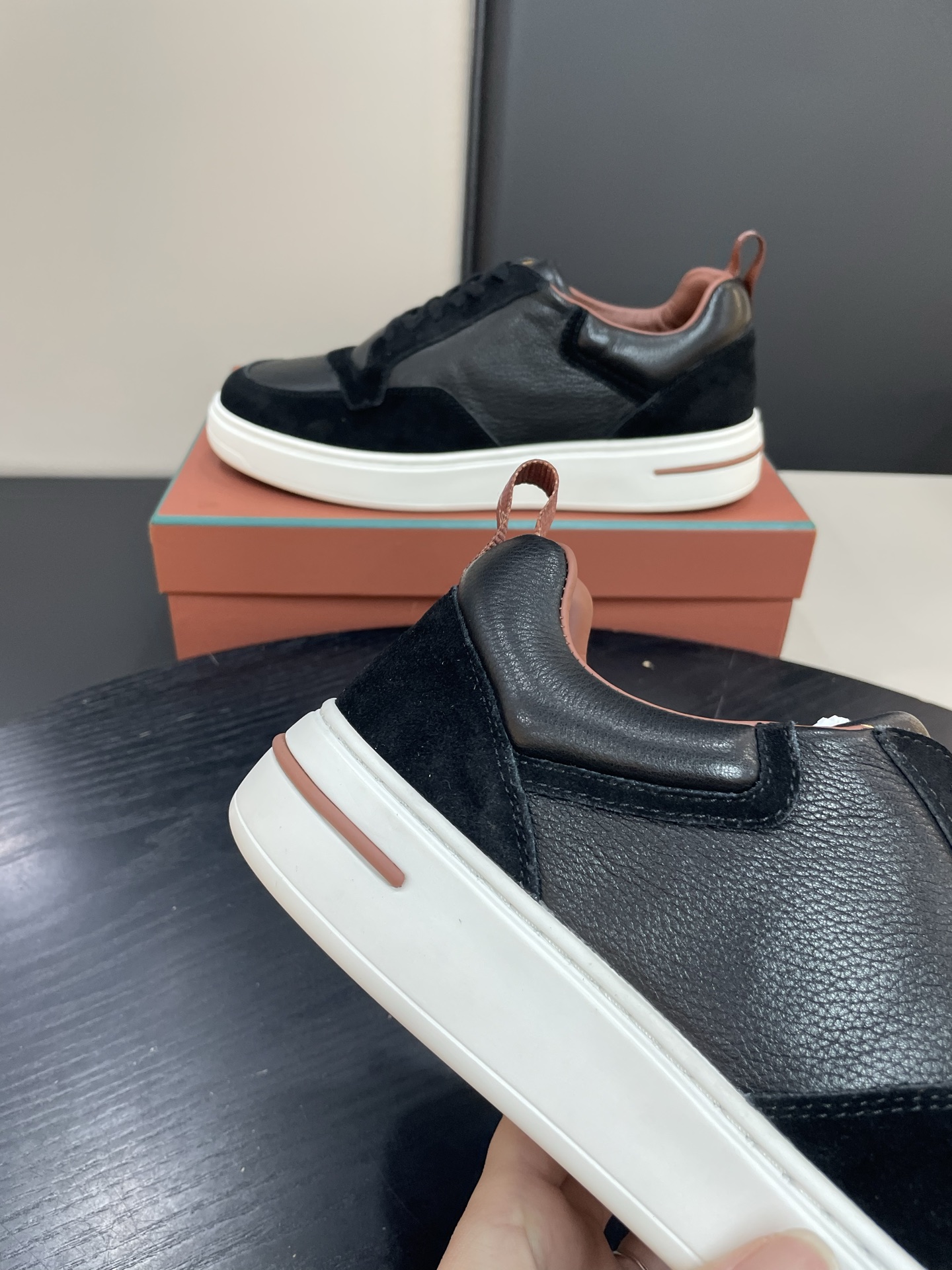 Loro Piana Weekend Walk Sneakers - Waterproof Suede and Leather Men's Shoes 6 i1755252639027 2046 0 4