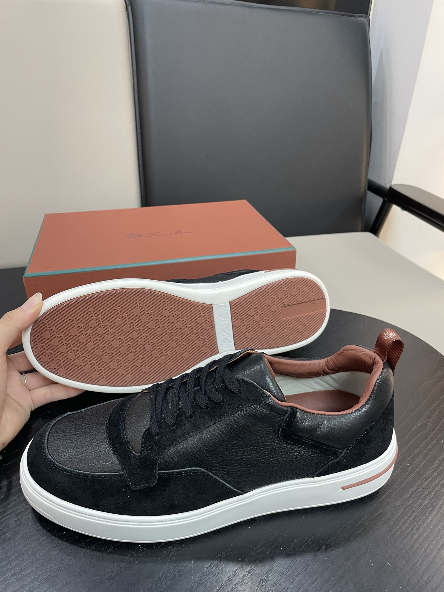 Loro Piana Weekend Walk Sneakers - Waterproof Suede and Leather Men's Shoes 4 i1755252640640 7252 0 2