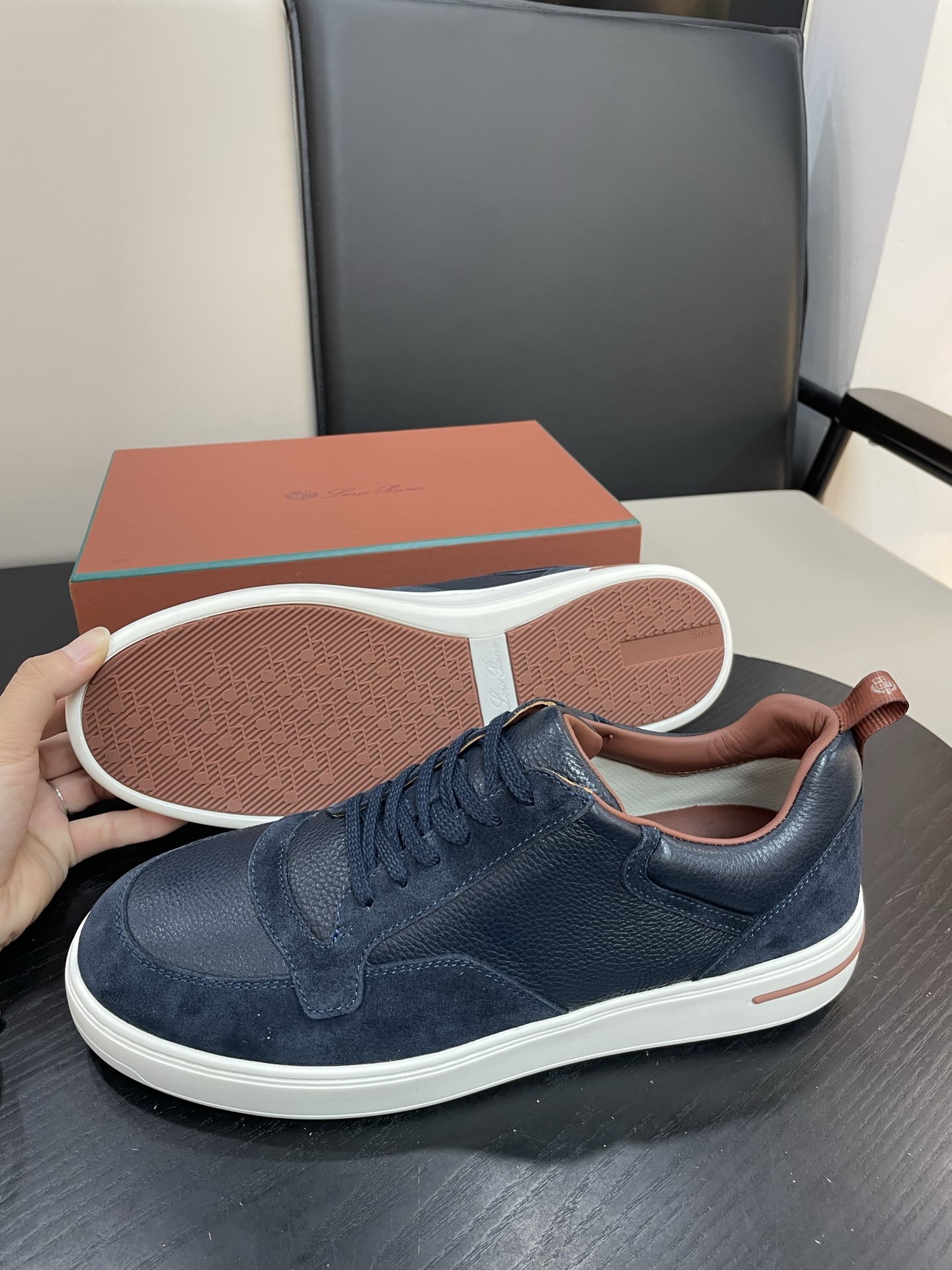 Loro Piana Weekend Walk Sneaker: Waterproof Suede & Leather Comfort Shoes 4 i1755252649455 7712 0 2