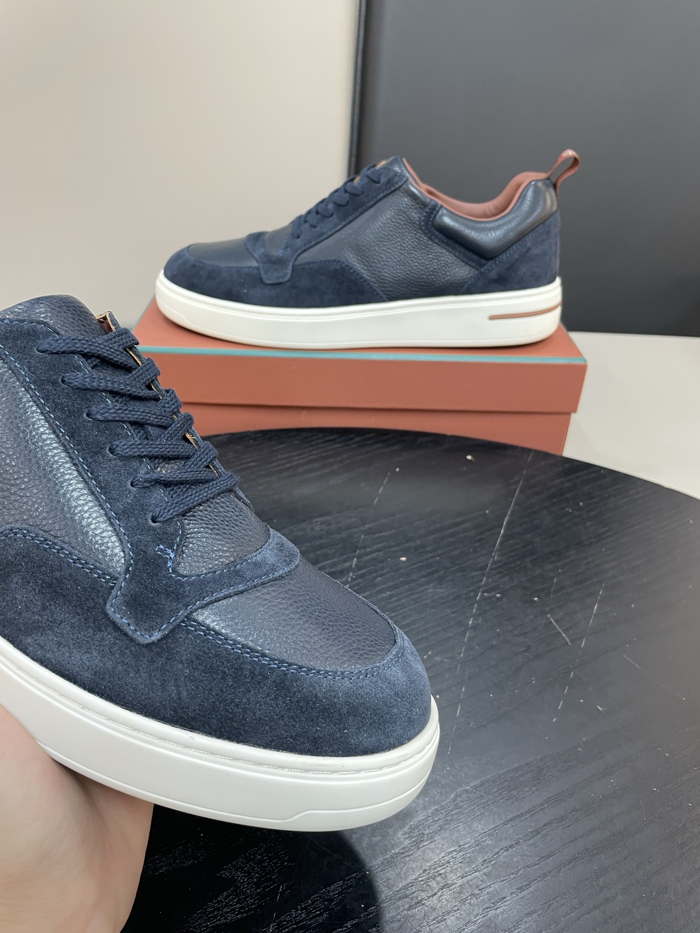 Loro Piana Weekend Walk Sneaker: Waterproof Suede & Leather Comfort Shoes 5 i1755252649649 743 0 3