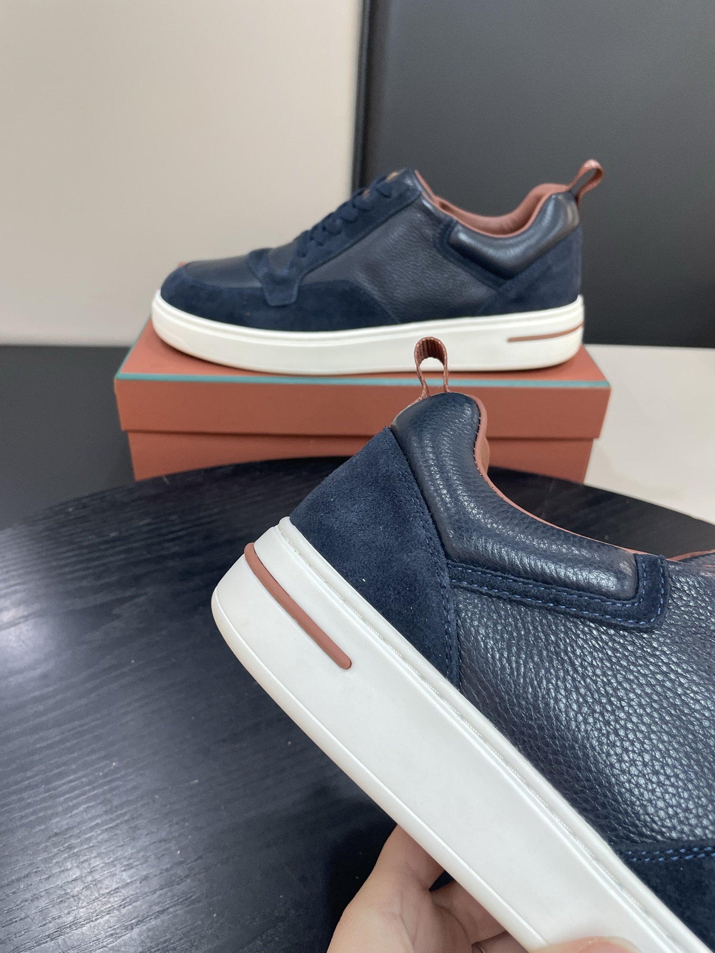 Loro Piana Weekend Walk Sneaker: Waterproof Suede & Leather Comfort Shoes 6 i1755252649706 4379 0 4