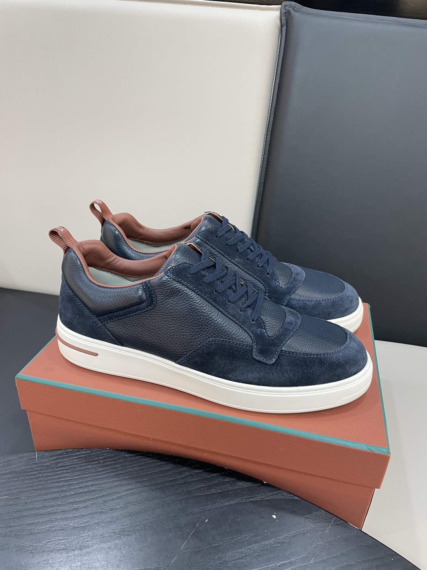 Loro Piana Weekend Walk Sneaker: Waterproof Suede & Leather Comfort Shoes 10 i1755252651480 8822 0 8