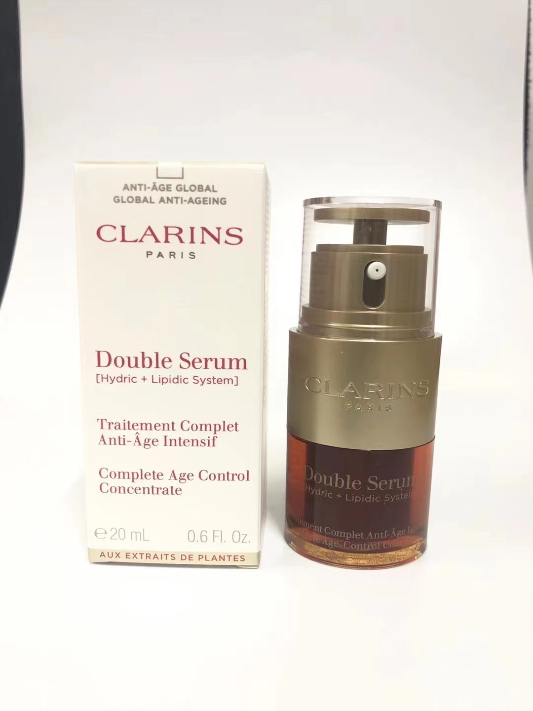 55. Esencia doble Clarins 20ml/Versión Mingtong 🔜 Versión Mingtong. ¡Alta calidad❗️🇫🇷Clarins esencia doble 20ml Nuev…