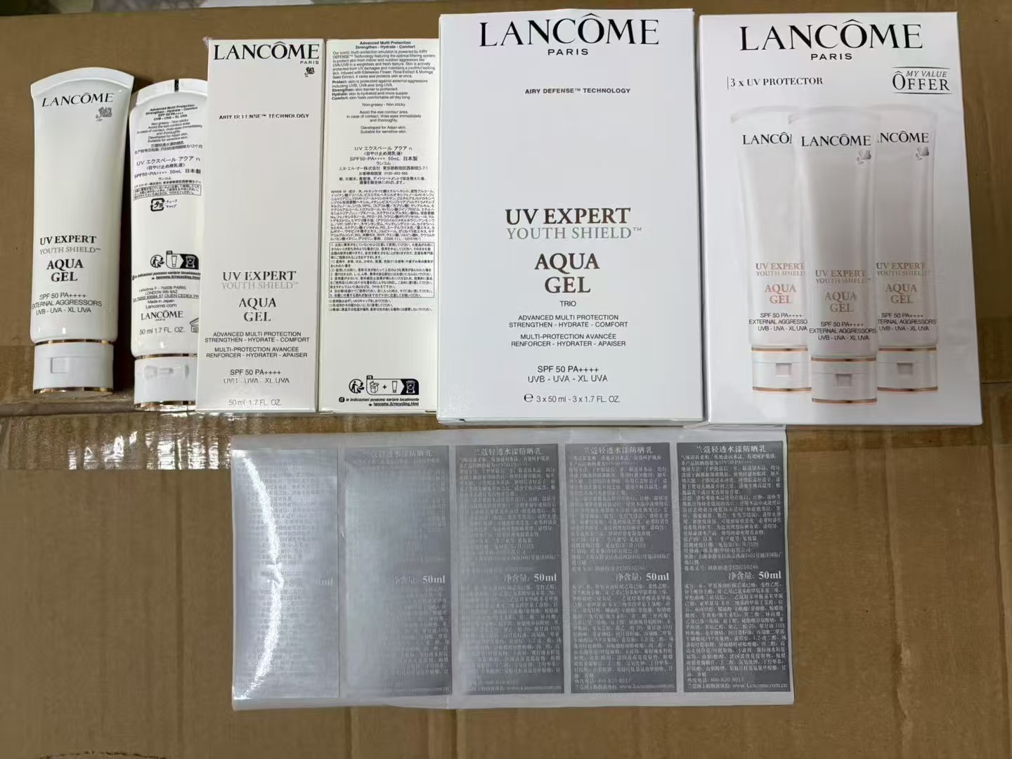 45. Lancôme UV Expert Tone-Up Milk 50ml / Mingtong version 120. Lancôme UV Expert Tone-Up Milk trio set / Mingtong vers…