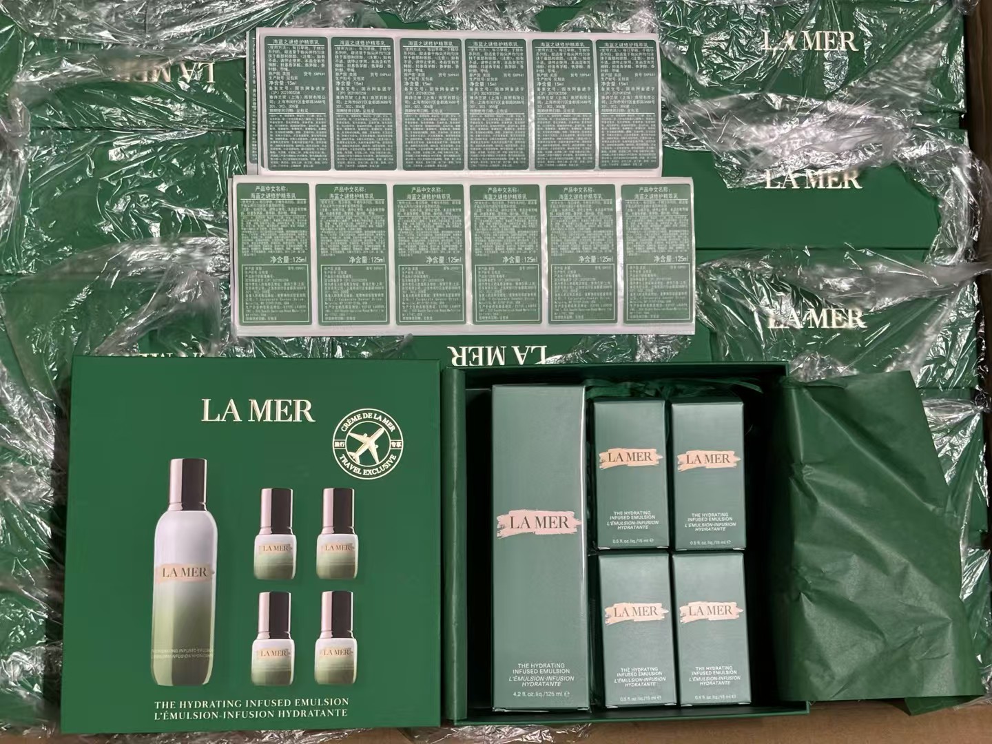 190. La Mer Treatment Lotion 1+4 Set 🔜 Mingtong Version. High Quality❗️🇺🇸 LA MER Treatment Lotion 1+4 (Contains: 1*1…