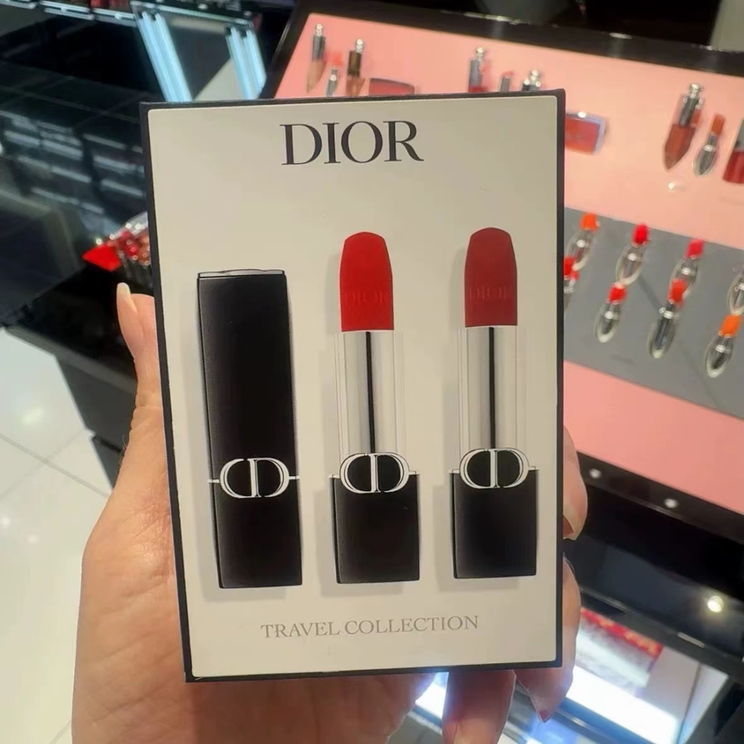 75. Nueva versión de lápiz labial Dior Blue Gold set de 2 🔜 calidad 1:1❗ [Set de regalo de San Valentín] Nueva versión…