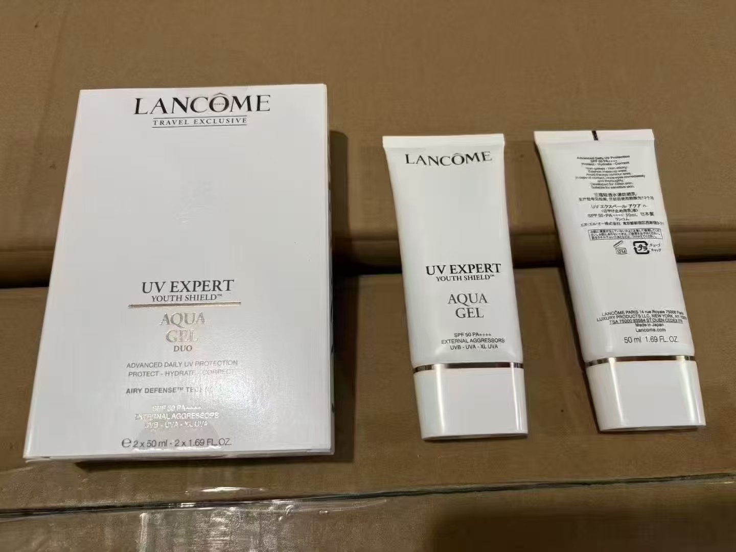45. Protector solar Lancôme tubo pequeño blanco nueva versión 50ml/versión Mingtong 🔜 Versión Mingtong. ¡Alta calidad!…