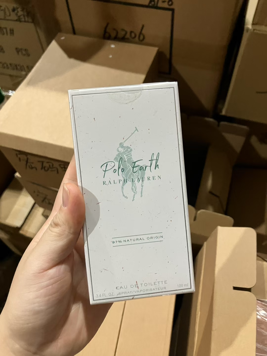 Ralph Lauren Polo Earth Eau de Toilette - 100ml Natural Origin Fragrance