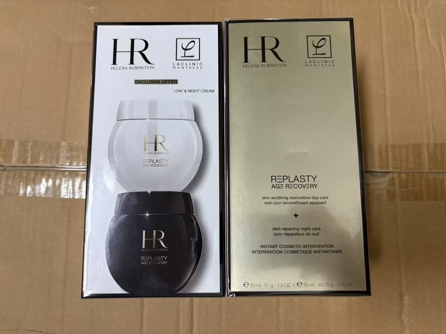 HR赫莲娜黑白绷带面霜两件套/明通版 🔜 明通版.高质量❗️🇫🇷HR赫莲娜黑白绷带套盒过维鉴版【最新版】 封顶质量 充正无压力 正品质量‼️ 所有细节跟zp一样 明通市场认可版本 箱规24套 配中文标 现货供应🔥