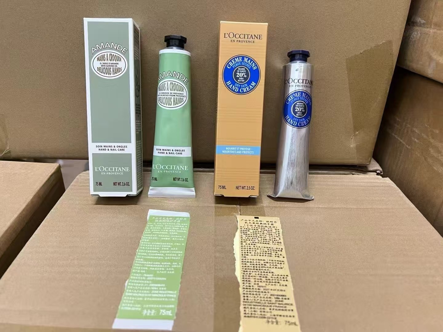 35. Crema de manos de karité L'Occitane 75ml 35. Crema de manos de almendras L'Occitane 75ml 35. Crema de manos de cere…