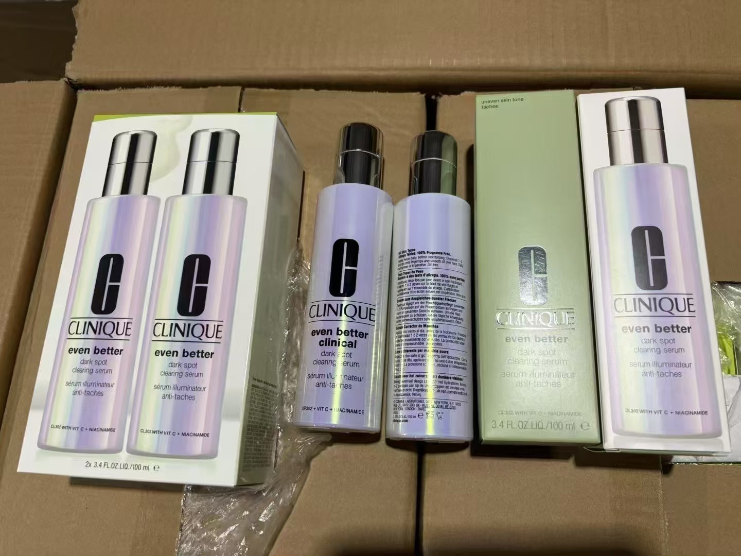 Esencia fotónica Clinique Laser 302 100ml/versión Mingtong 🔜 Versión Mingtong. ¡Alta calidad! 🇺🇸Clinique Esencia fot…