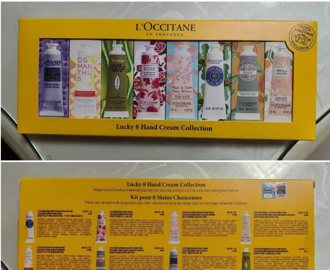 55. Juego de 8 cremas de manos L'Occitane versión 25 × 30ml 🔜 Versión Mingtong. Alta calidad❗️🇫🇷l'occitane en proven…