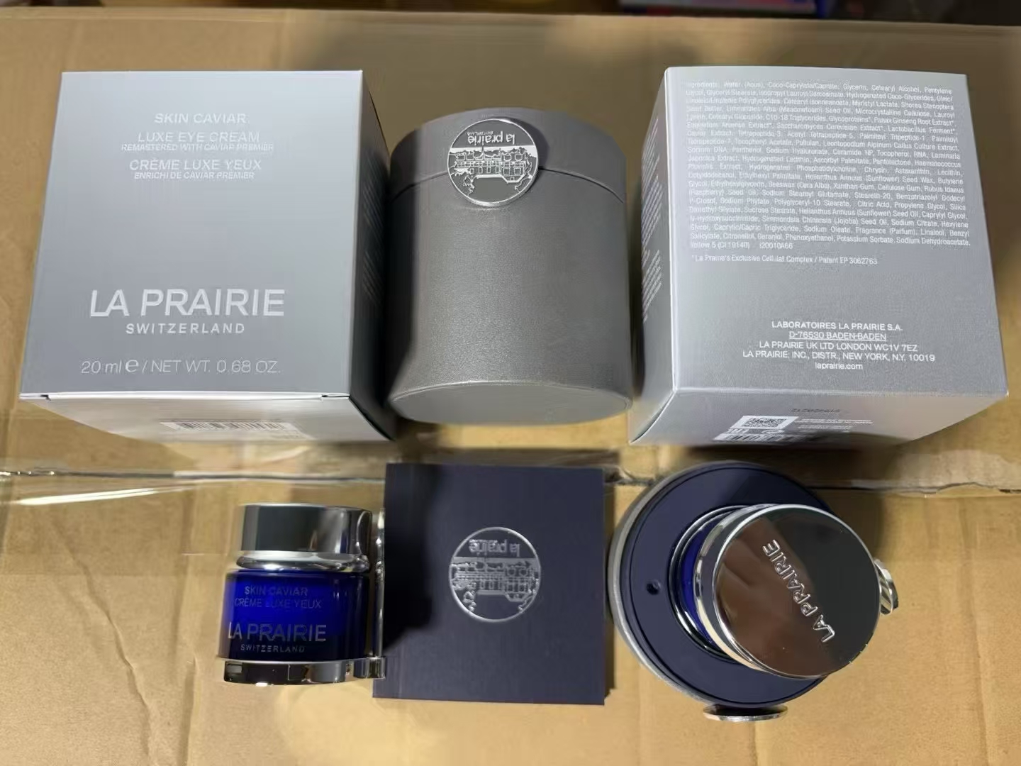 150. Nuevo La Prairie 琼贵眼霜 20ml/ versión Mingtong 🔜 Versión Mingtong. ¡¡Alta calidad❗️🇨🇭 La Prairie 莱珀妮琼贵眼霜 20ml【nue…