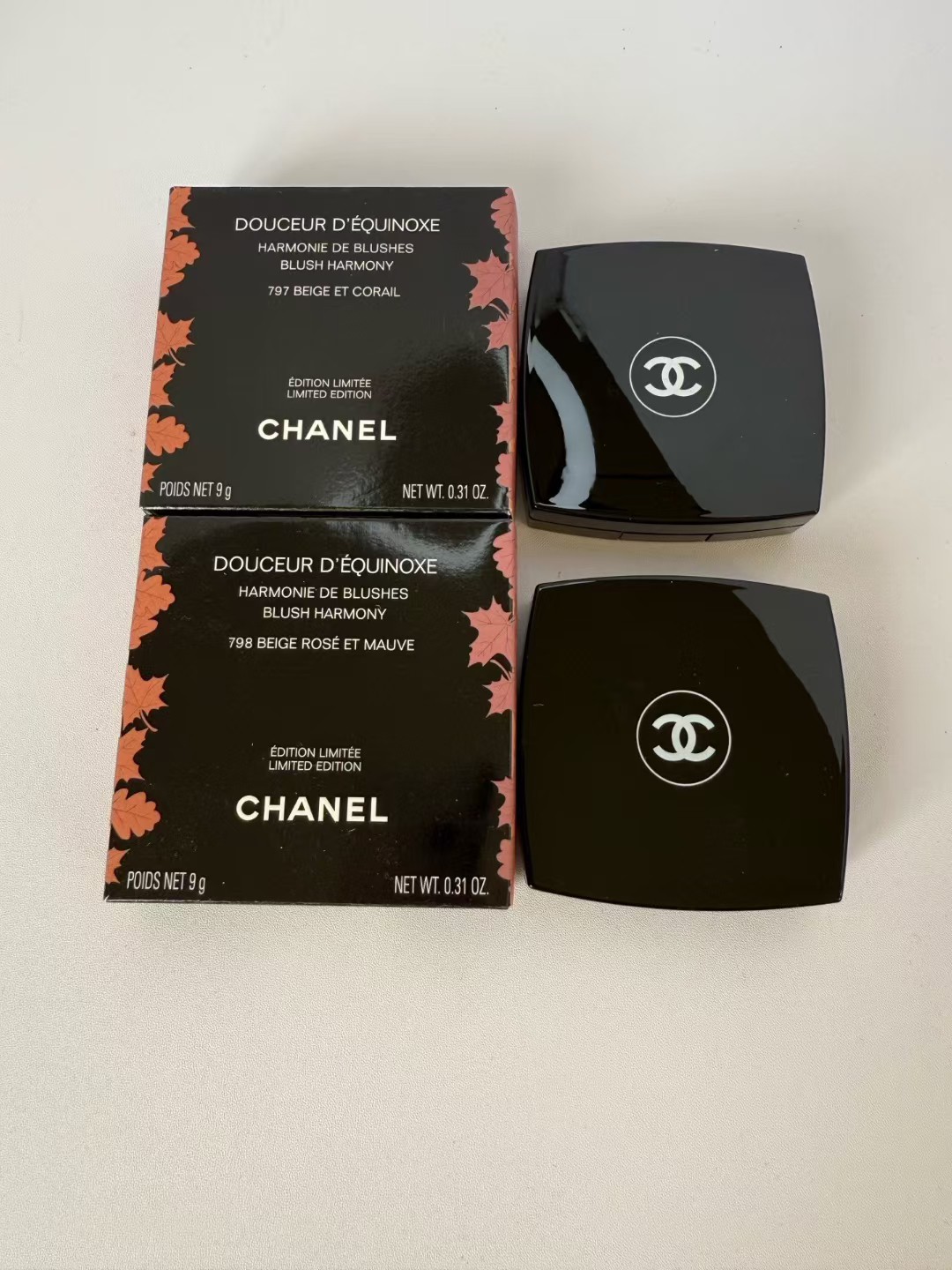 60. Colorete en crema de doble C de Chanel edición limitada 9g 🔜 calidad 1:1❗2️⃣ colores: 797#, 798#. Nuevo producto �…