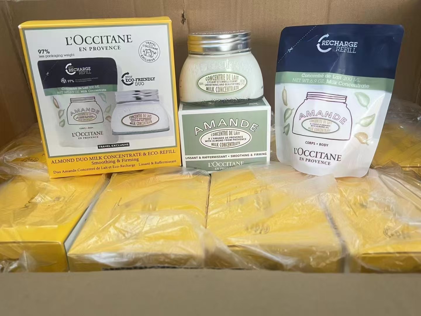 65. Lote de dos cremas corporales de almendras dulces de L'Occitane 🔜 Versión Mingtong. ¡Alta calidad❗️🇫🇷 l'occitane…