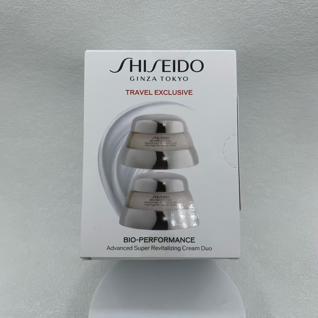 80. Crema Shiseido Bio-Performance 75ml/versión Mingtong 160. Crema Shiseido Bio-Performance set de dos/versión Mington…