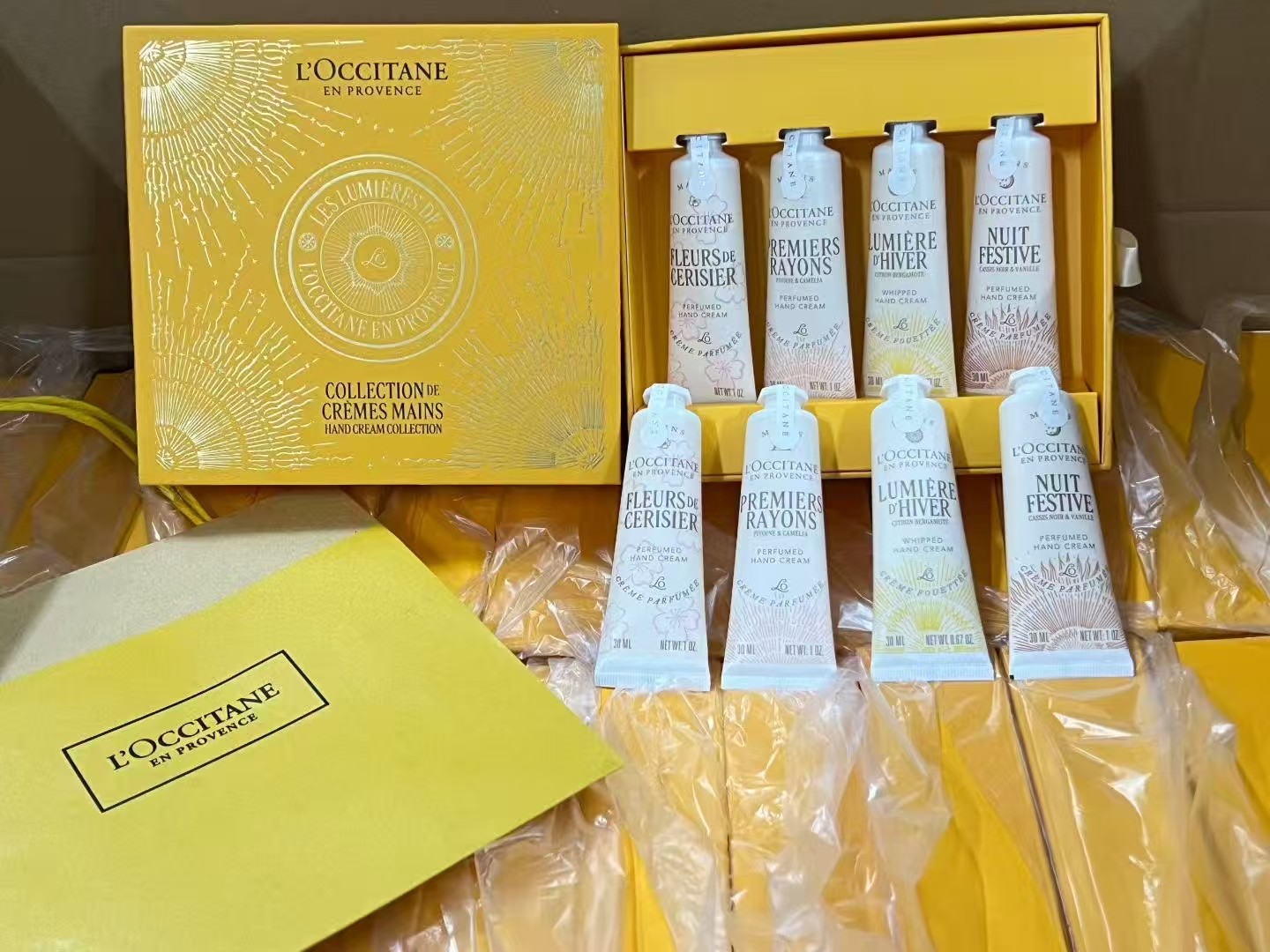 55. Set de 4 cremas de manos L'Occitane edición Navidad 2025 🔜 calidad uno a uno❗【Nuevo】Set de 4 cremas de manos L'Occ…