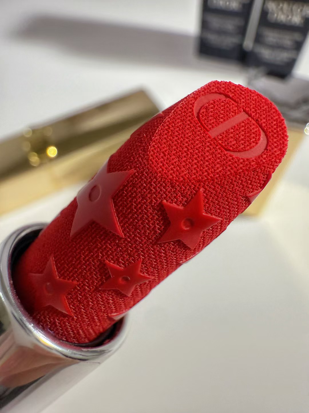 认准厂图 专柜最高质量 得 💰 ➕ 运费 迪奥金管口红25圣诞限量版 3