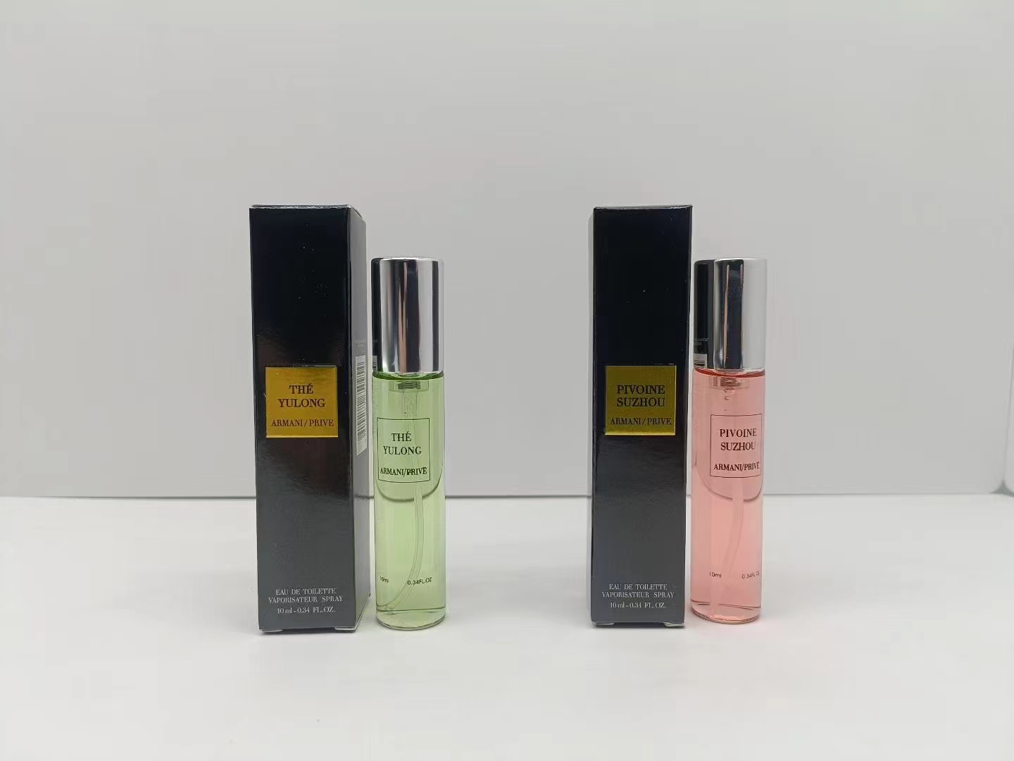 15. Perfume de muestra Armani Yulong Tea 10ml / muestra 15. Perfume de muestra Armani Suzhou Peony 10ml / muestra 15. P…