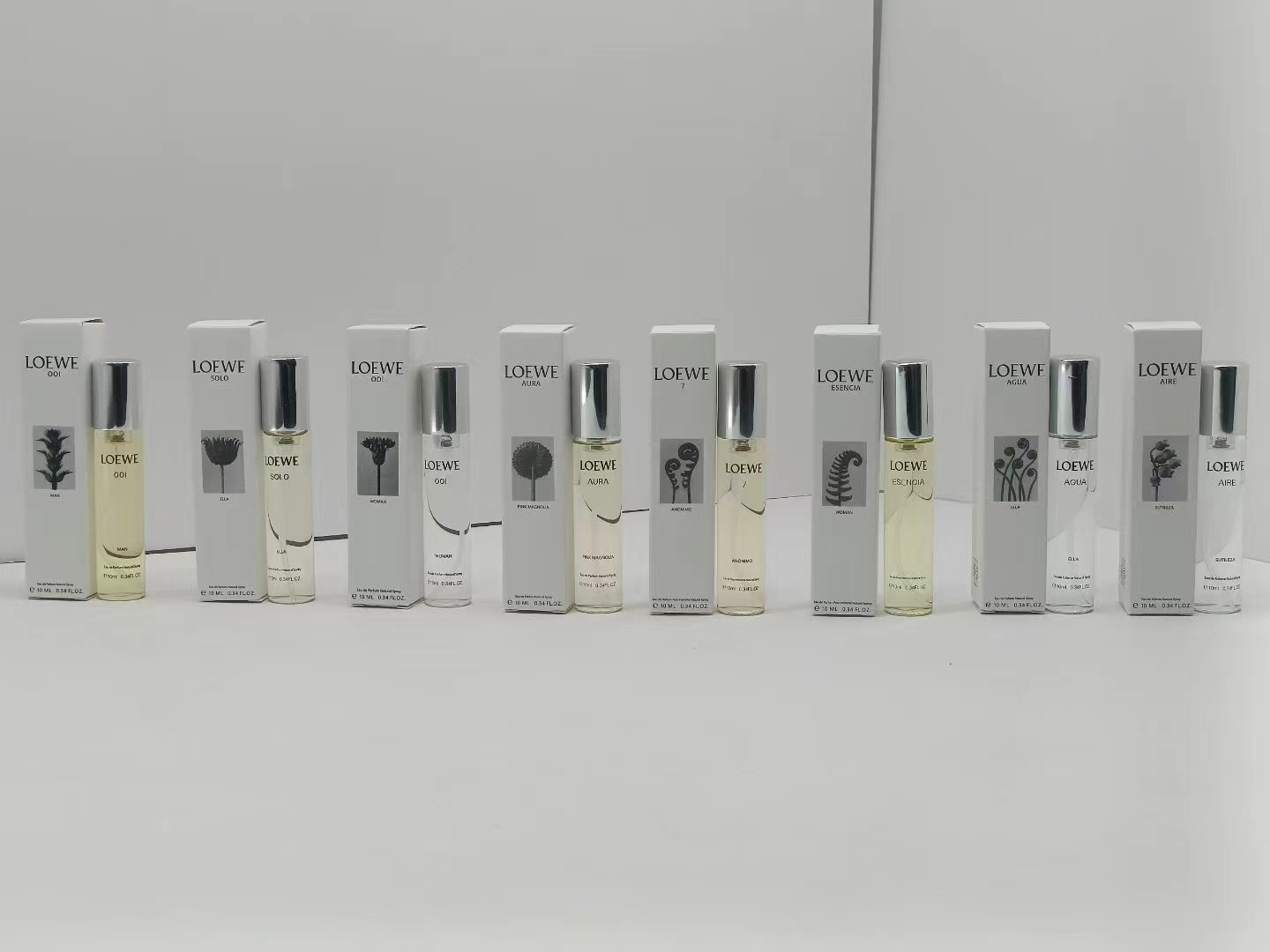 15. Perfume de muestra Loewe Aventura para hombre 10ml / muestra 15. Perfume de muestra Loewe Solo Declaración 10ml / m…