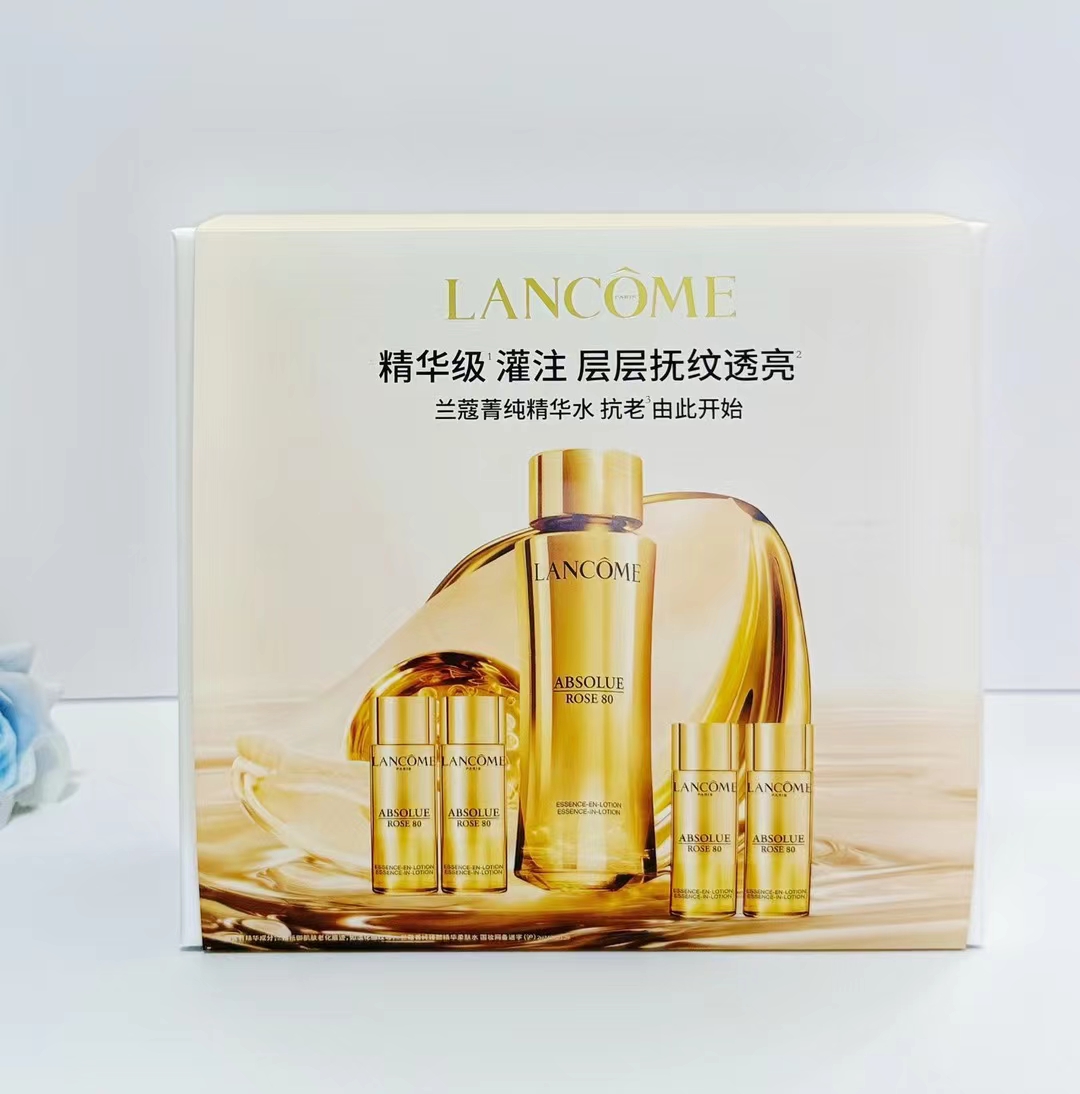 120. Nuevo set de regalo Lancôme Absolue tónico esencial 1+4 🔜 Versión Mingtong. Alta calidad❗️🇫🇷 LANCOME/Lancôme nu…