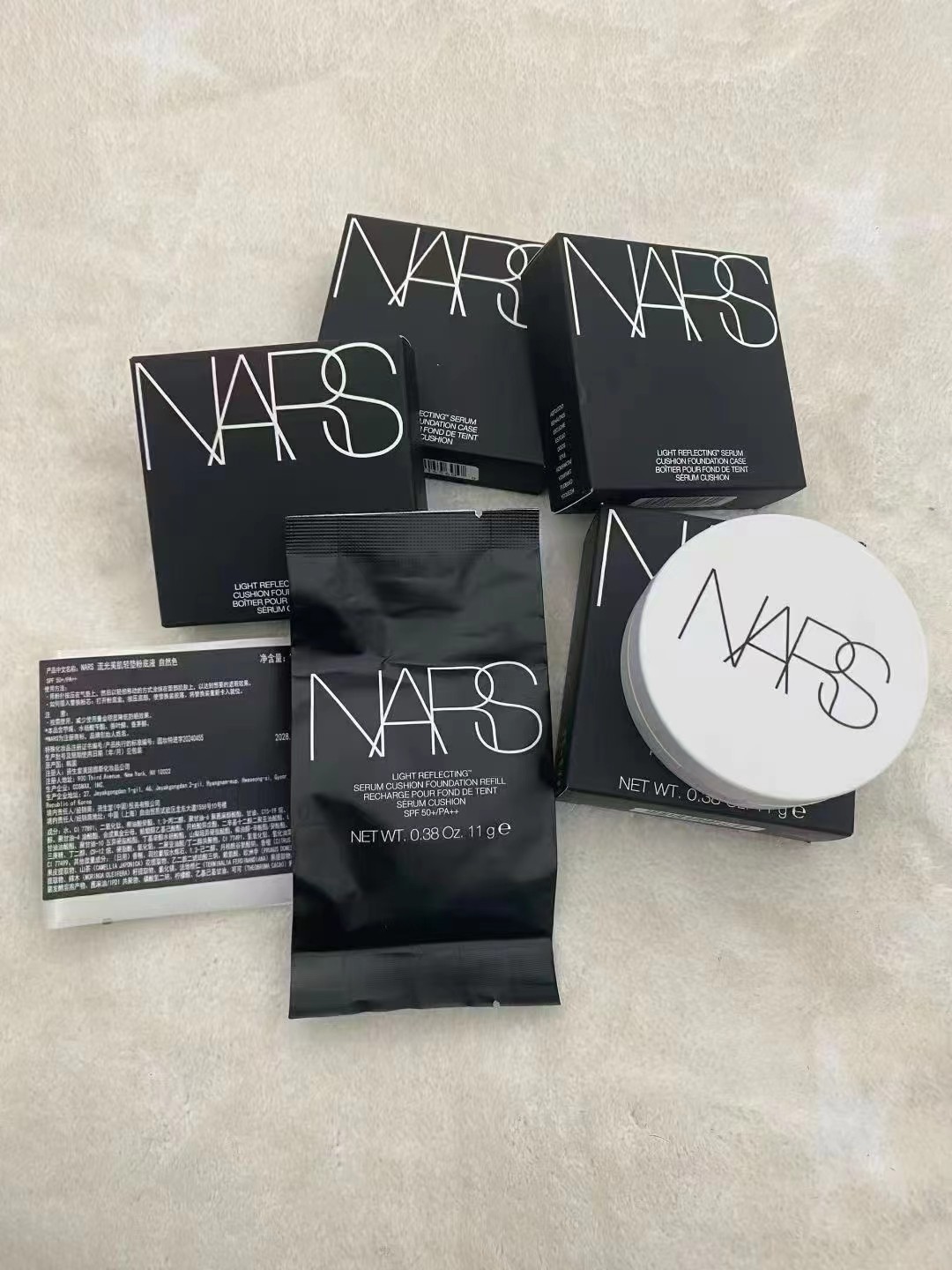 60. NARS Almohadilla de maquillaje Super Water Glow 11g 🔜 Calidad 1:1❗2️⃣ colores: SEOUL#, DEAUVILLE#. Nars Almohadill…