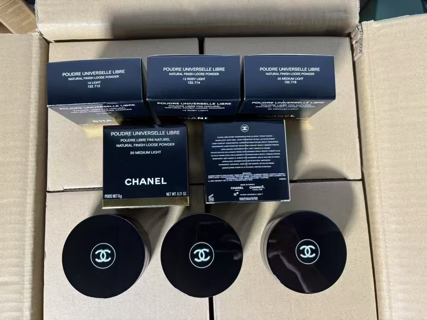 52. Chanel polvo suelto tamaño portátil 6g/Versión Mingtong 🔜 Versión Mingtong. ¡Alta calidad! 🇫🇷CHANEL/Chanel polvo…