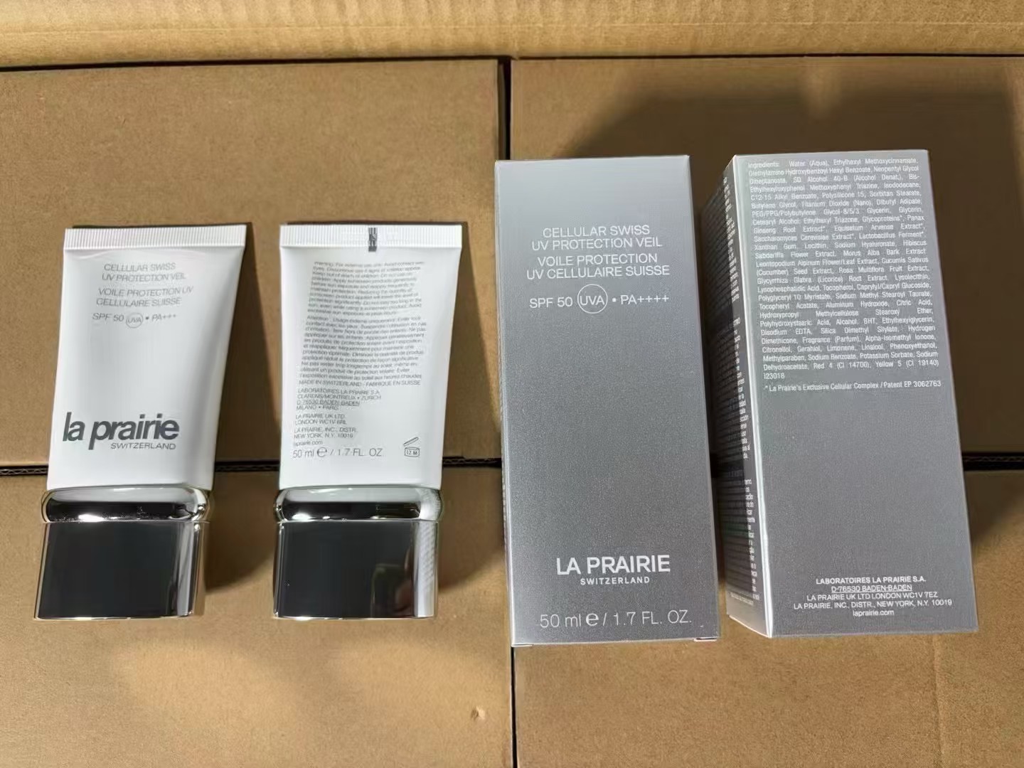 75. La Prairie protector solar en loción 50ml/ versión Mingtong 🔜 versión Mingtong. Alta calidad❗️🇨🇭La Prairie prote…