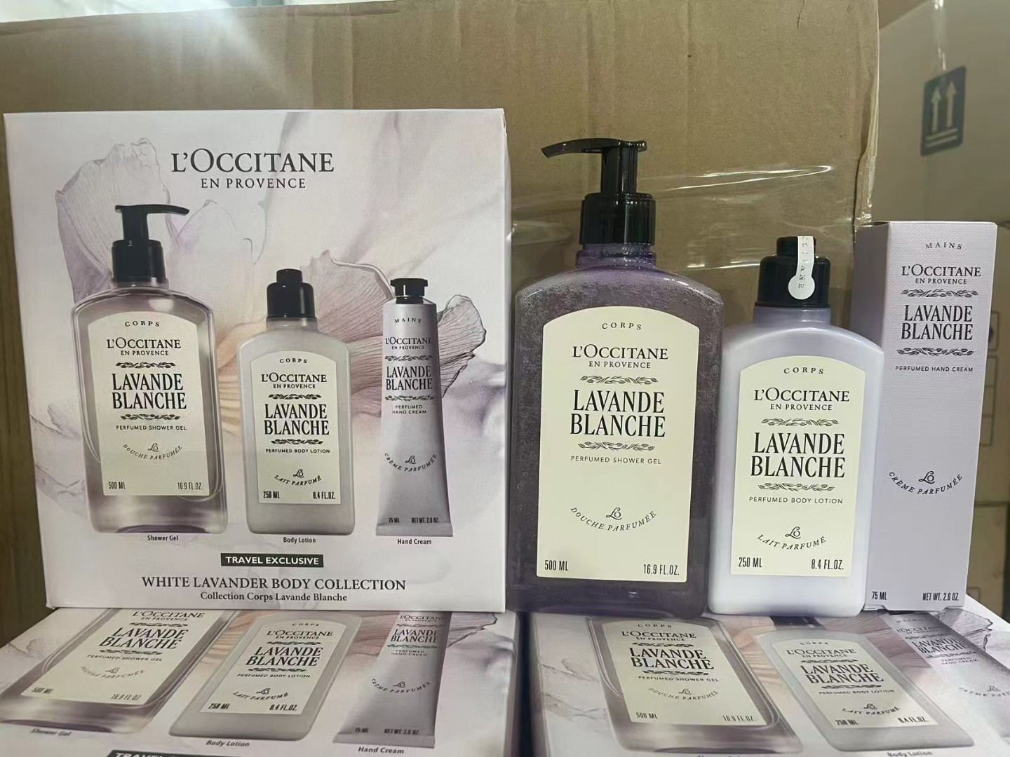 82. Set de tres piezas L'Occitane Lavanda versión aumentada 🔜 calidad 1:1❗Set de tres piezas L'Occitane Lavanda versió…