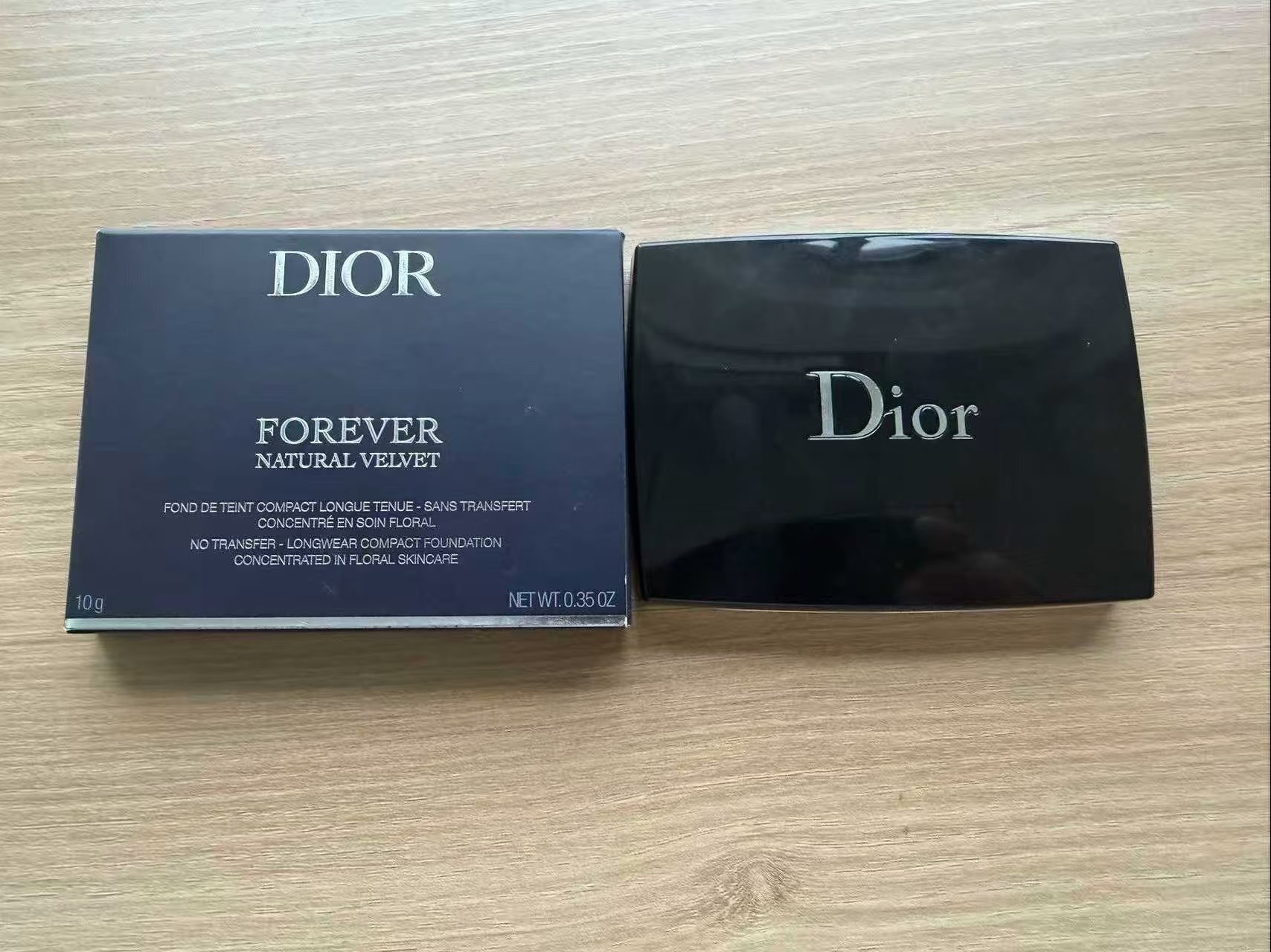 95. Nueva versión de Dior polvo compacto de larga duración 10g/versión Mingtong 🔜 versión Mingtong. Alta calidad❗2 col…