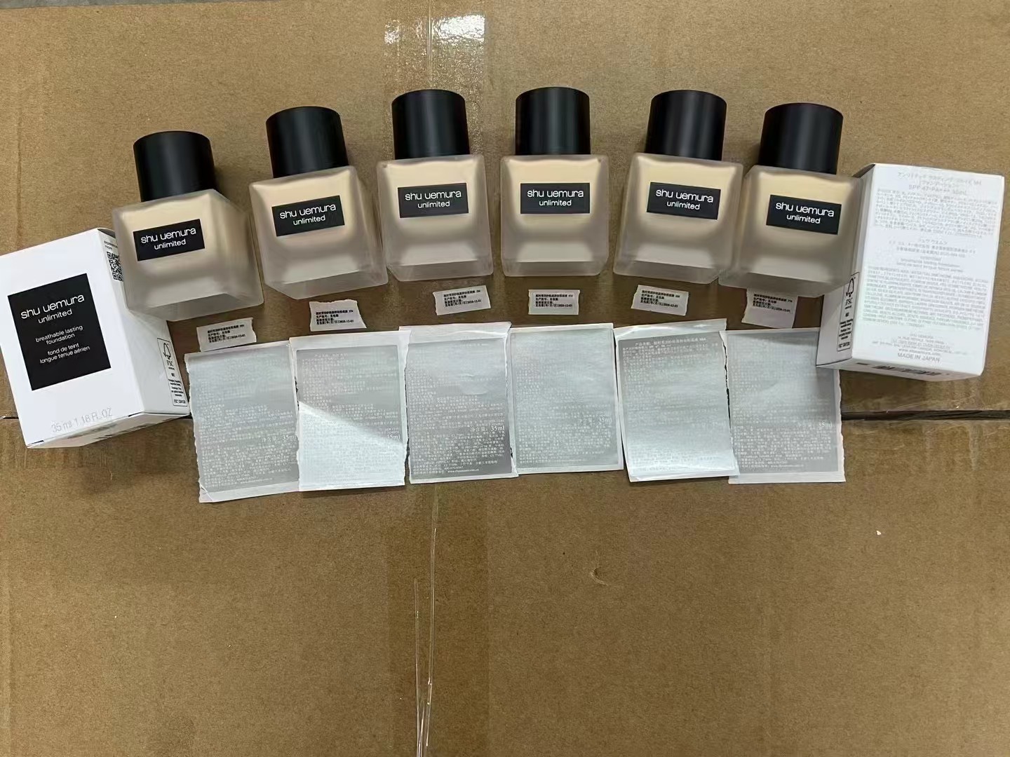 50. Base de maquillaje Shu Uemura frasco pequeño nueva versión 35ml / versión Mingtong 🔜 Versión Mingtong. Alta calida…
