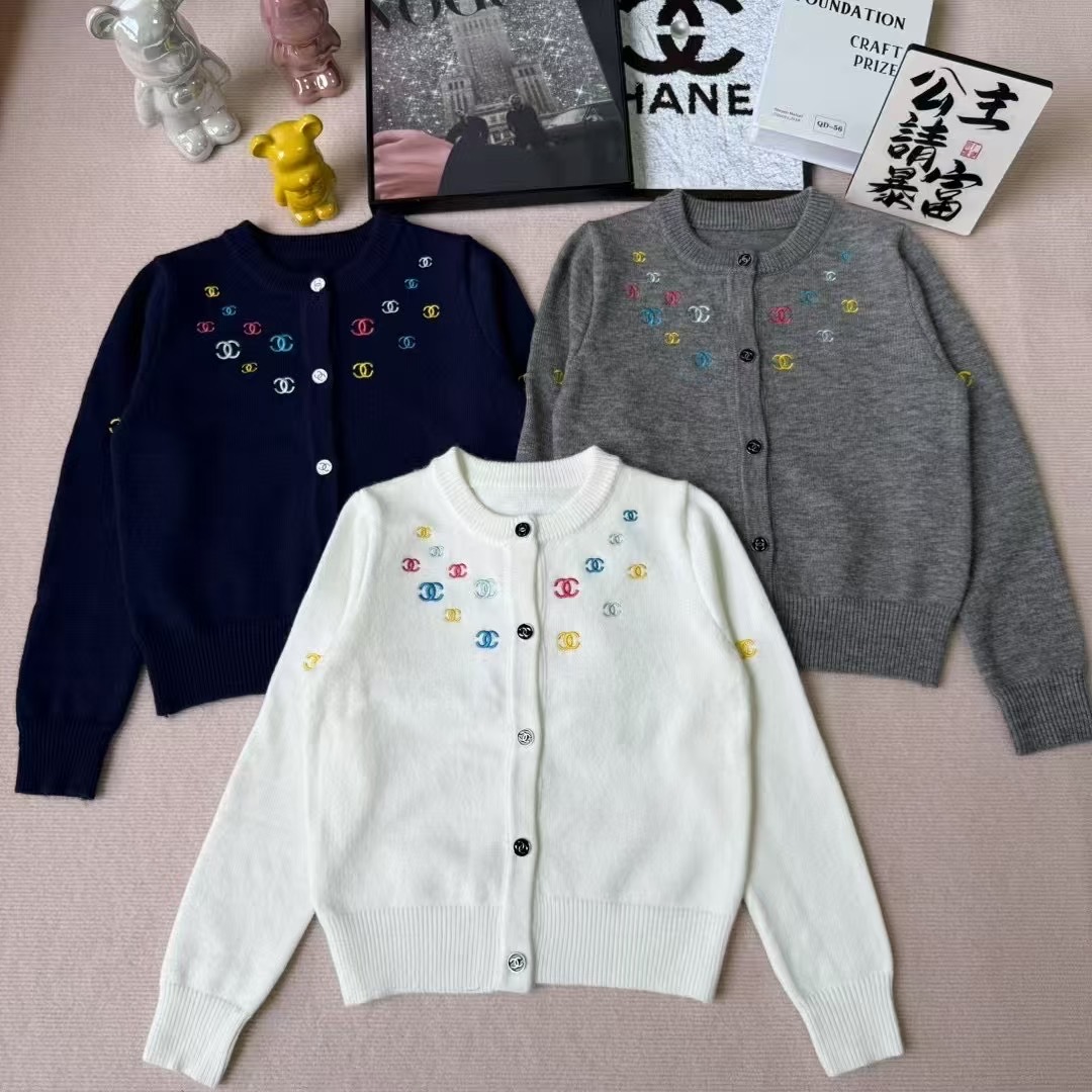 NO:507544,Chanel new embroidered cardigan, chanel, alexander wang19860909香奈儿新款刺绣开衫,,chanel,alexander wang,Women's clothing