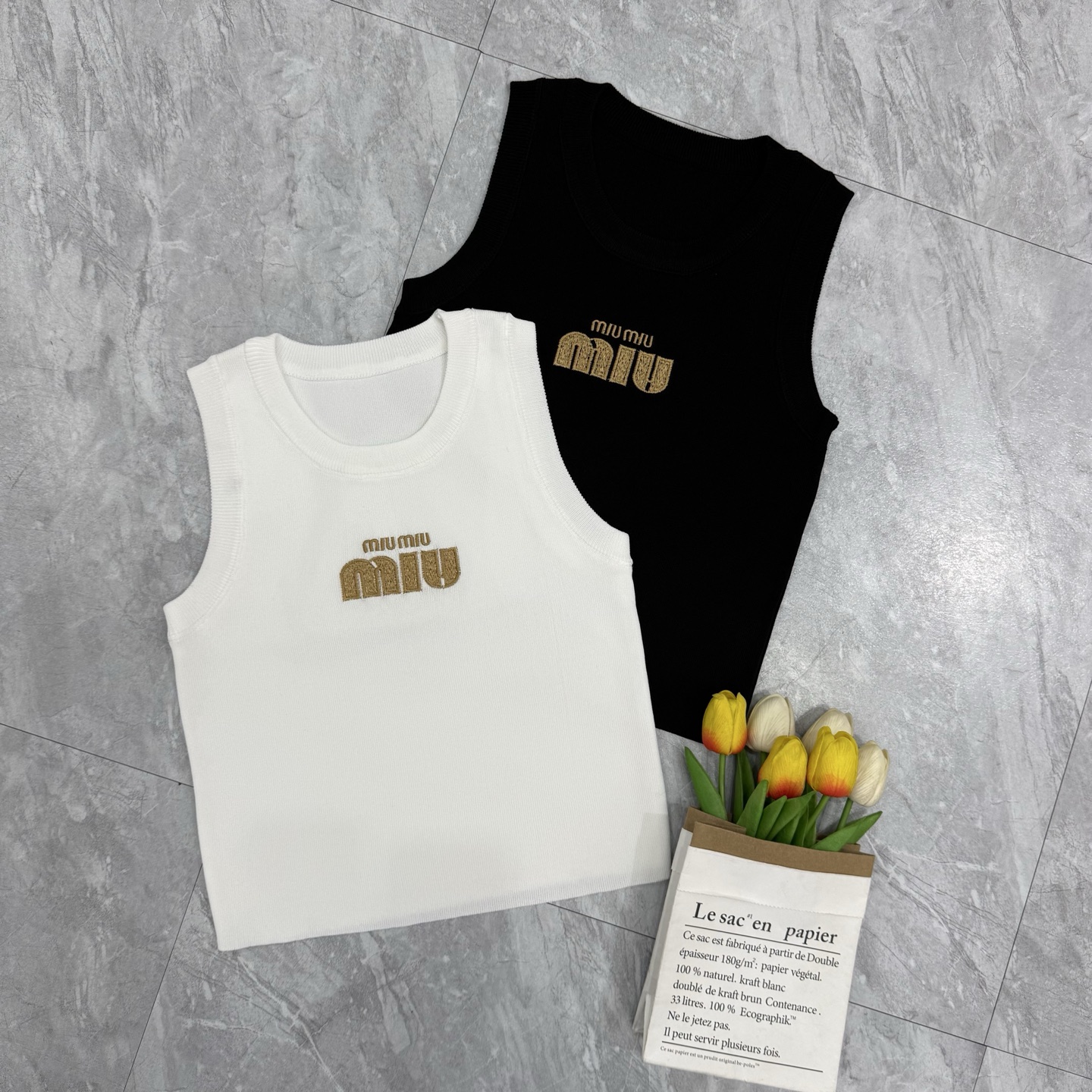 NO:761921,Miu Miu new vest,,19860909缪缪新款背心,,,Women's clothing