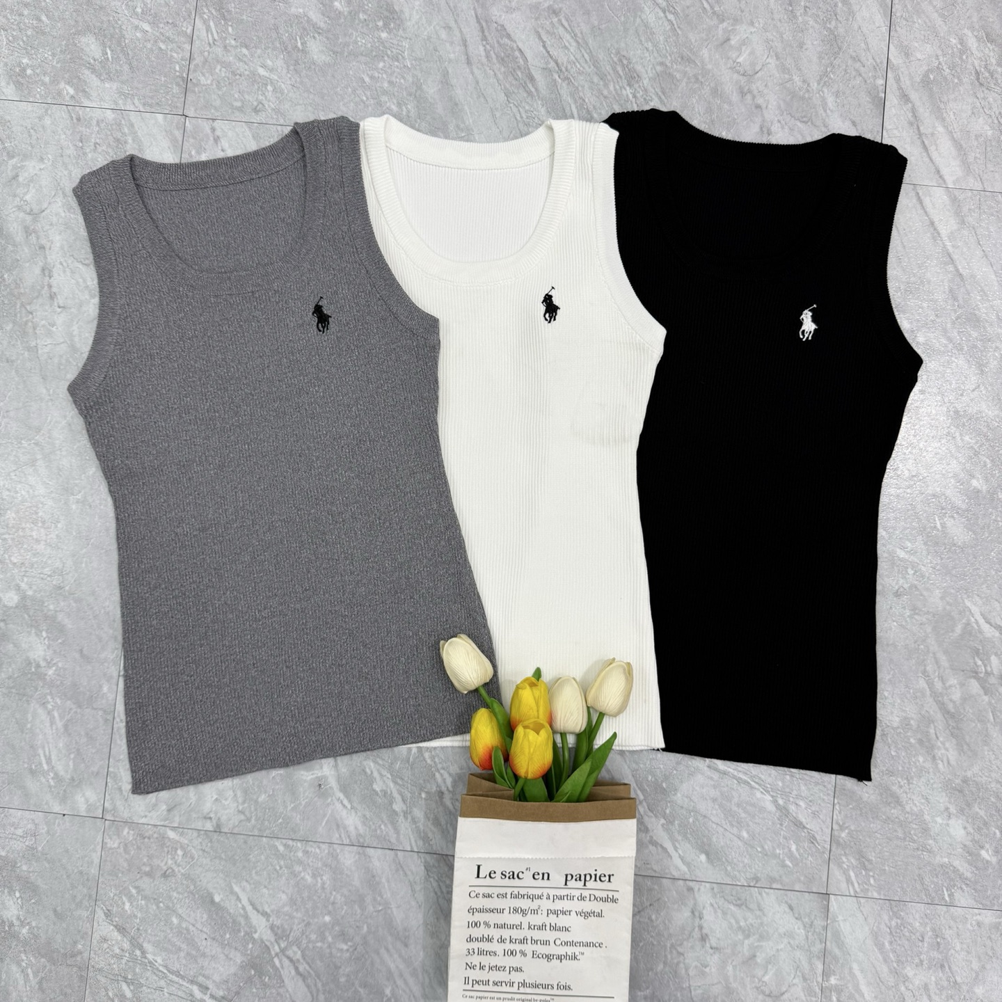 NO:762579,Pony logo vest,,19860909小马标背心,,,Women's clothing