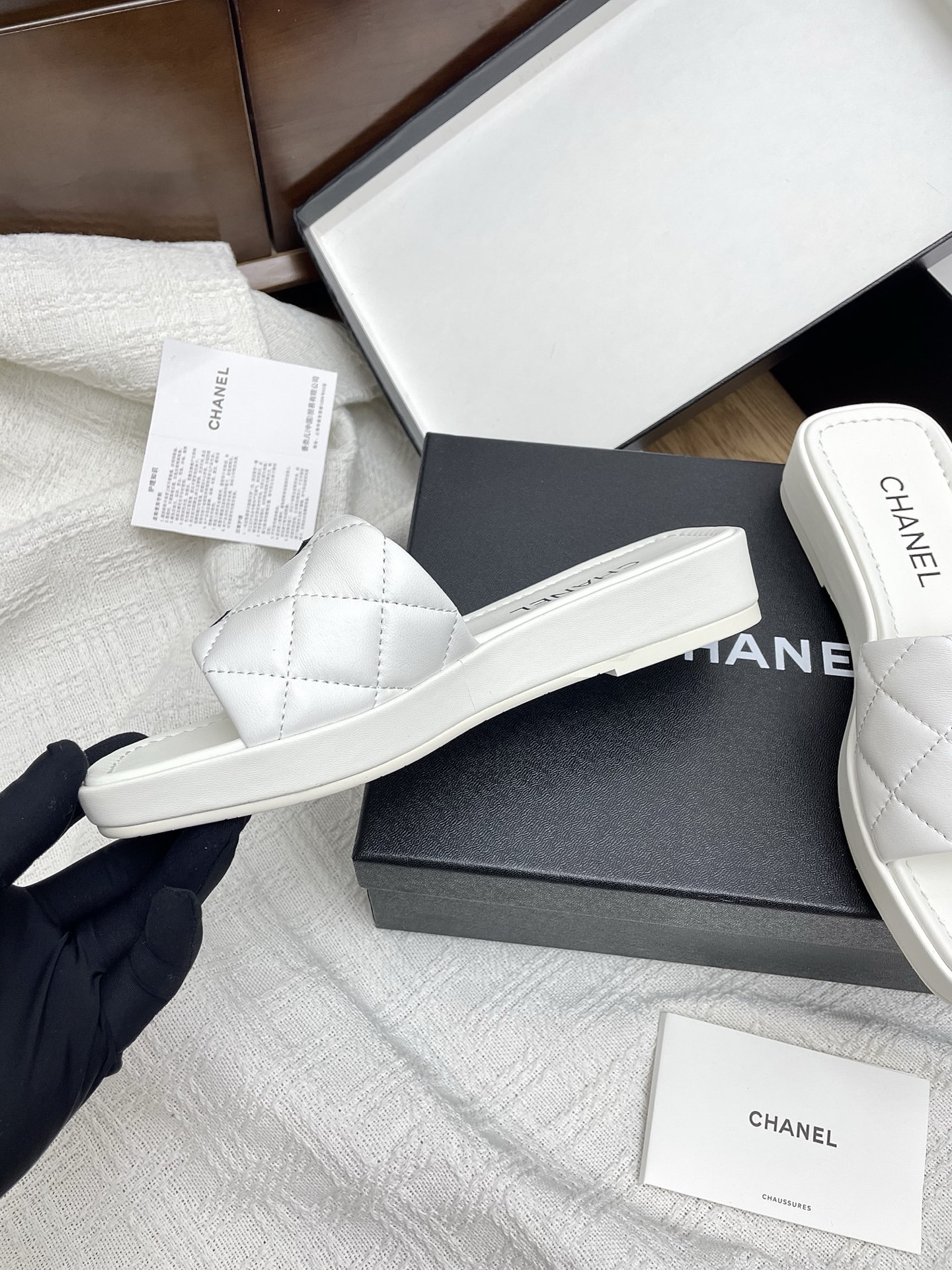 Chanel CC Logo Quilted Lambskin Espadrille Flats 8 i1748605745310 474 0 6