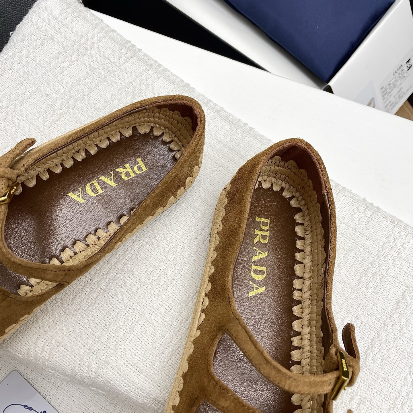Prada Raffia Mary Jane Flats - Handwoven Designer Shoes for Women 3 i1748850535569 2076 0 1