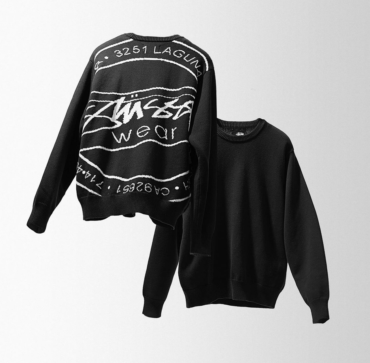 Stussy SS24 Laguna Icon Sweater: Surf Culture Influence in Street Fashion - 图片 3