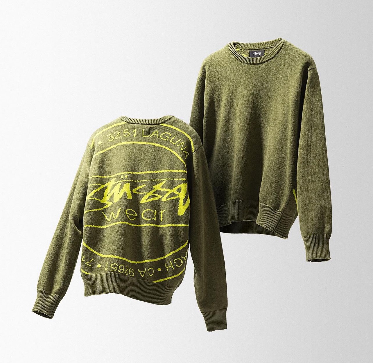 Stussy SS24 Laguna Icon Sweater: Surf Culture Influence in Street Fashion - 图片 4
