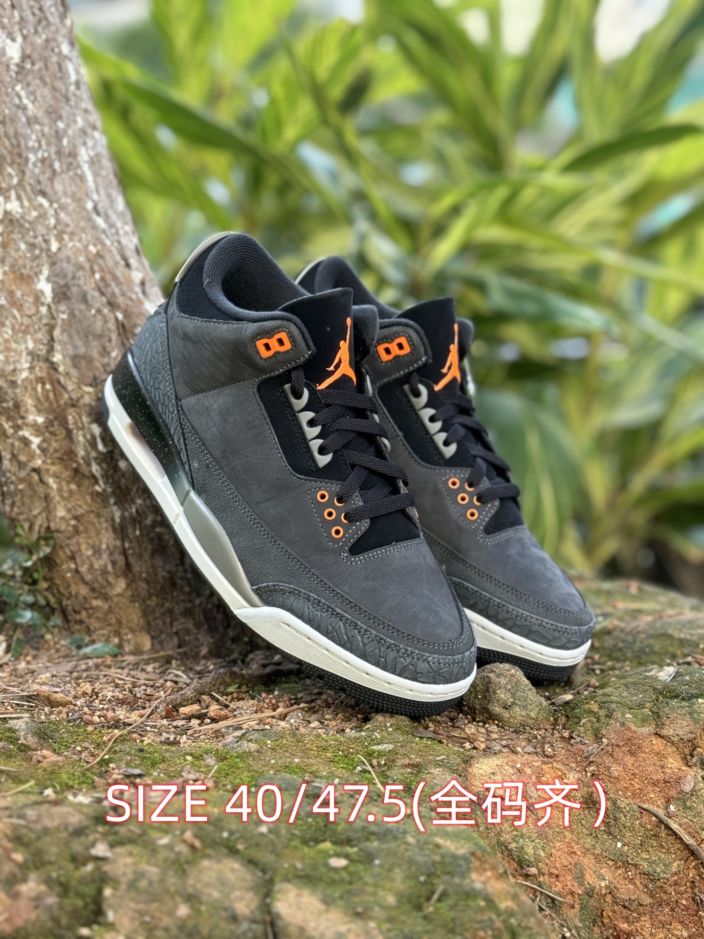 福利特价‼️图片断码备注‼️
自取💰 200  放店私信 
Air Jordan 3 系列 
原皮+原底
pk任何"纯原"
SIZE 40/47.5